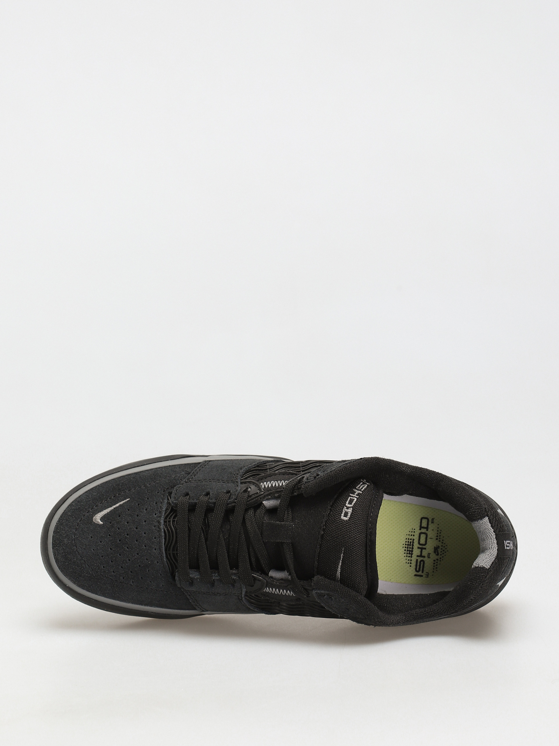 Buty Nike SB Ishod - czarny (black/smoke grey black citron tint)