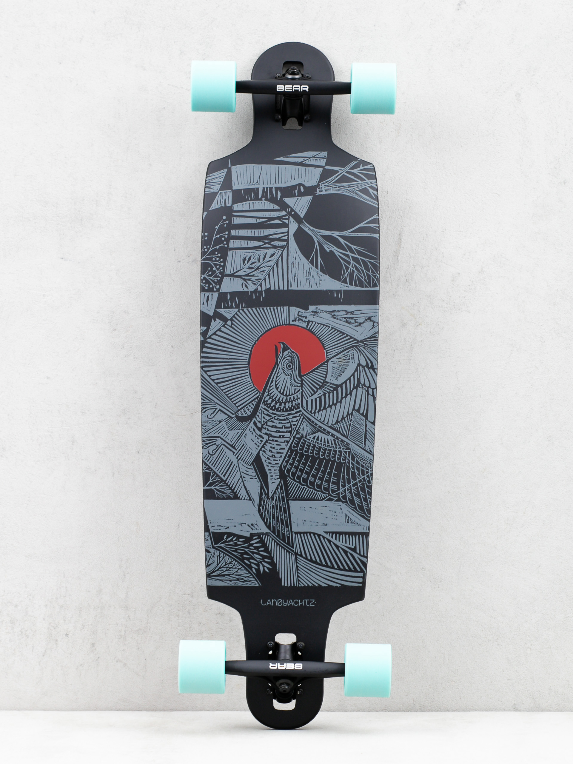 Longboard Landyachtz Drop Cat 38 (seeker black)