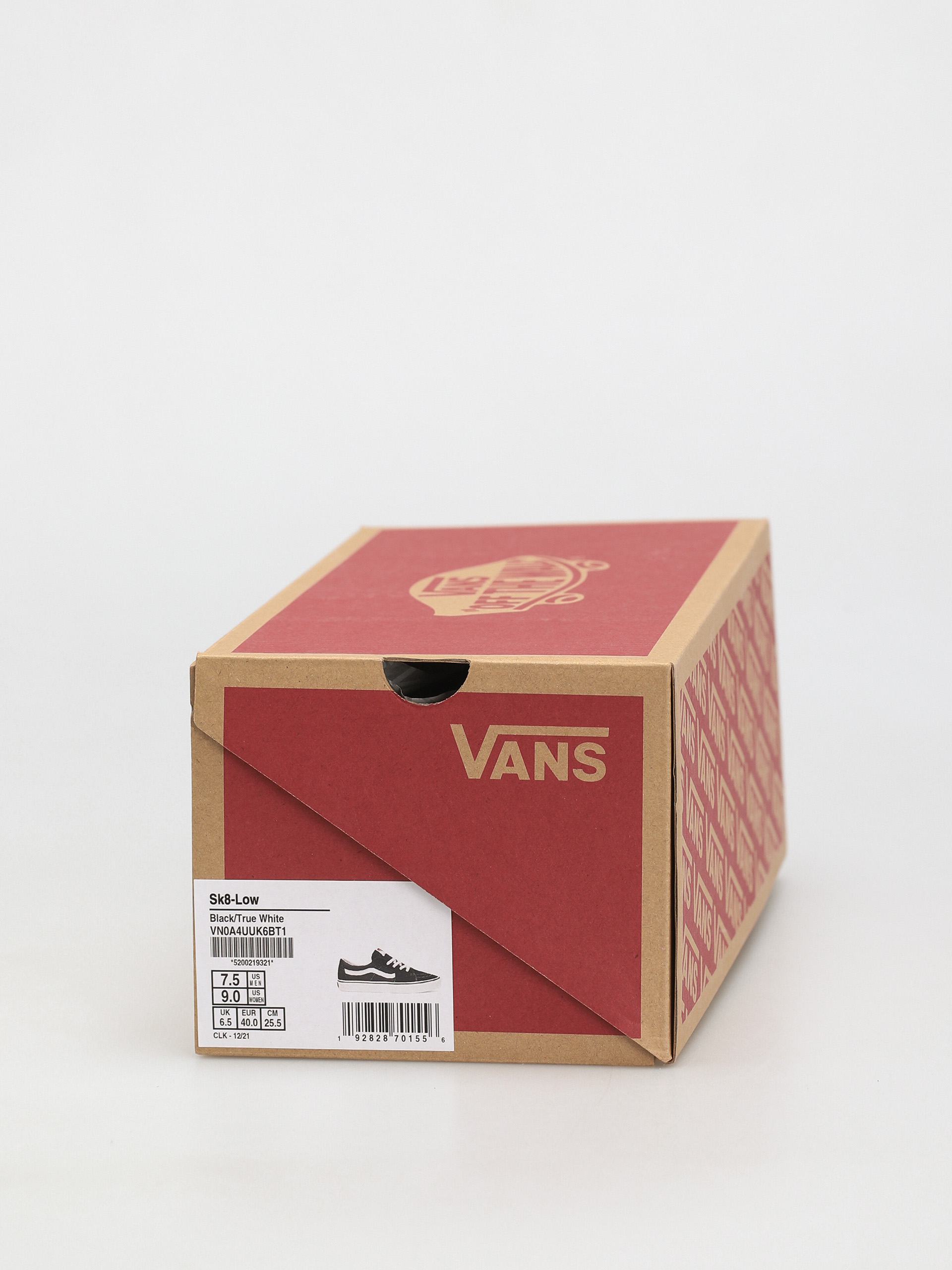 Buty Vans Sk8 Low (black/true white)