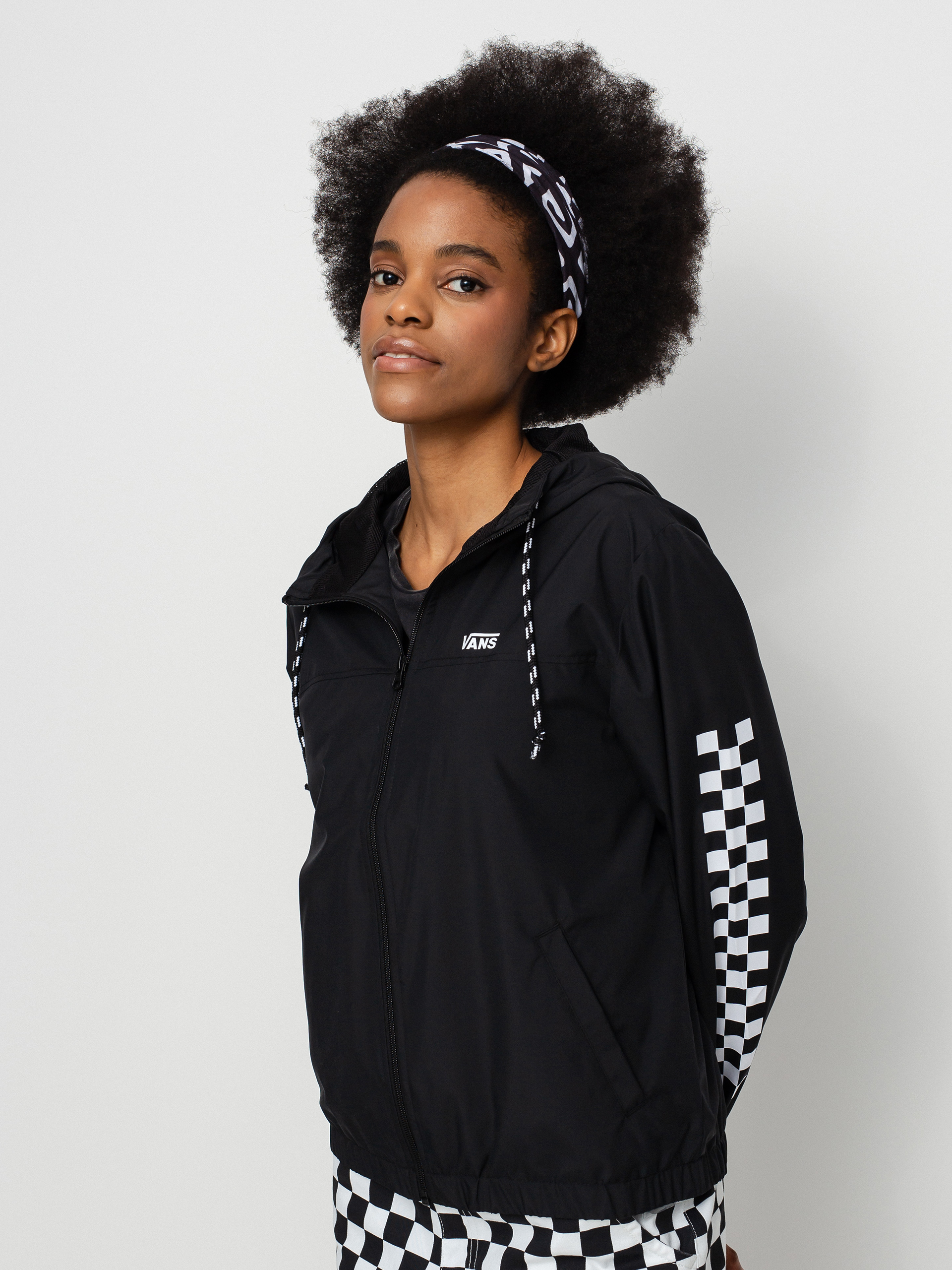 Kurtka Vans Kastle Check Me Wmn (black)