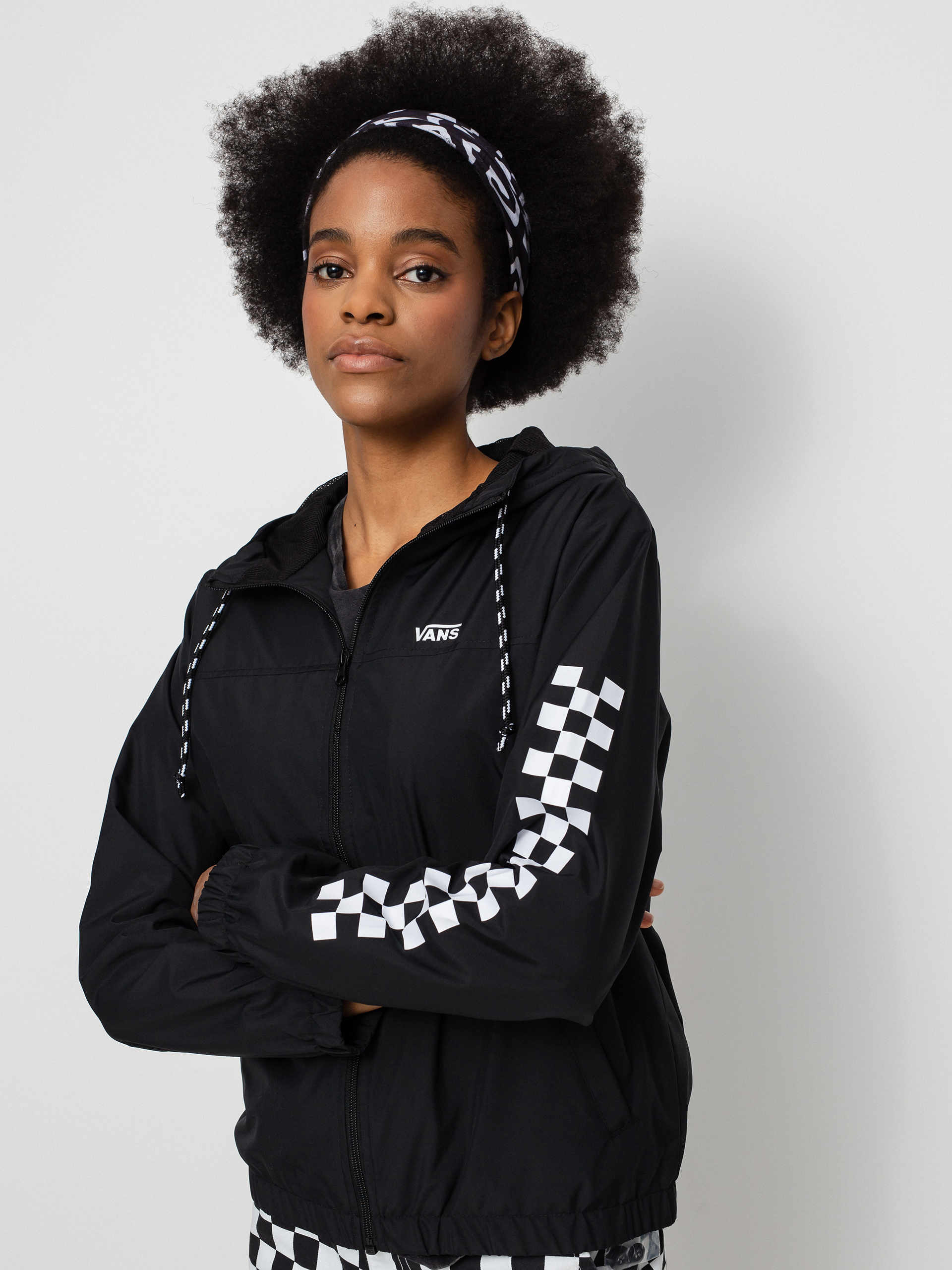 Kurtka Vans Kastle Check Me Wmn (black)