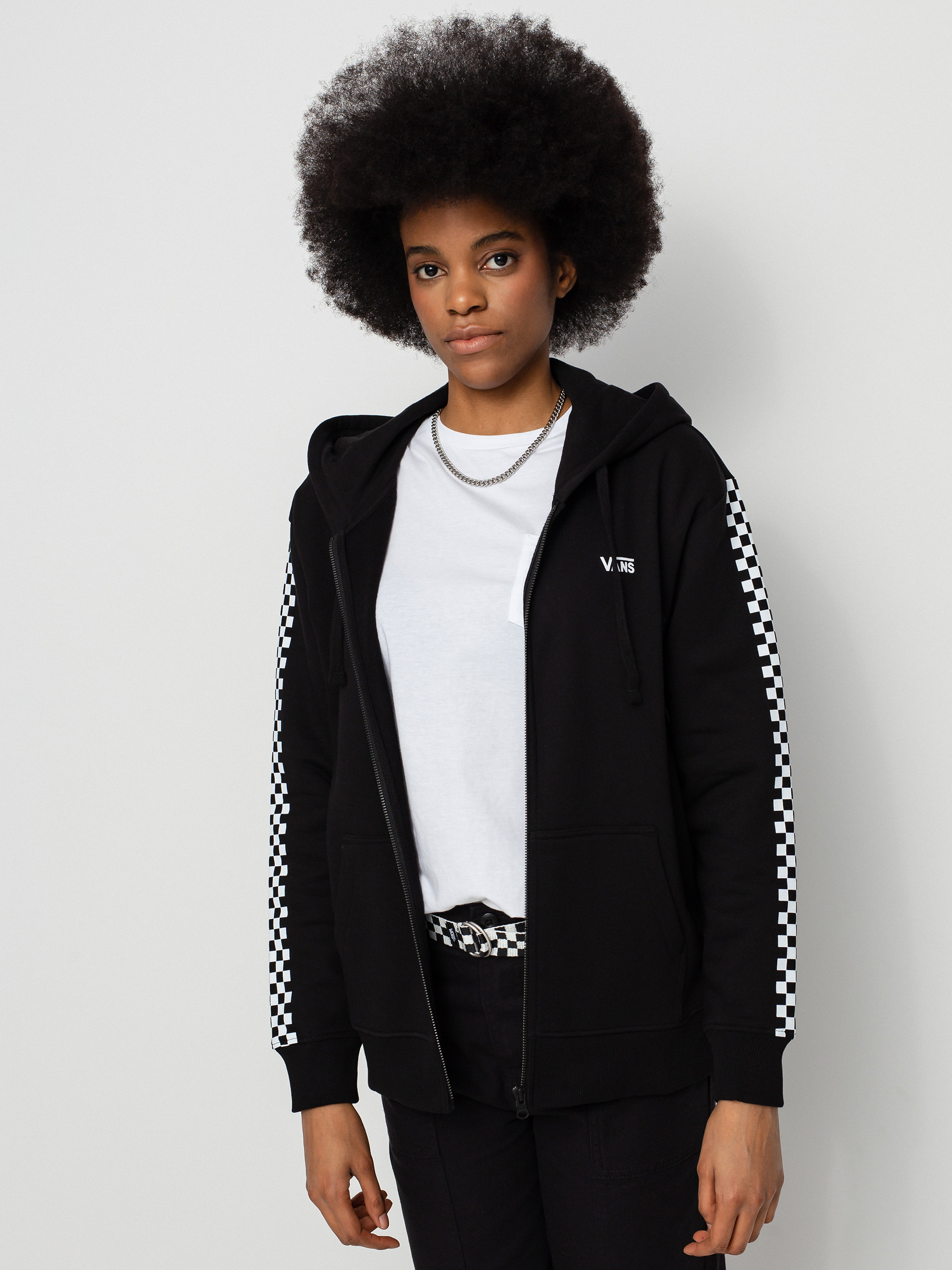 Bluza z kapturem Vans Funnier Times Bff ZHD Wmn (black)