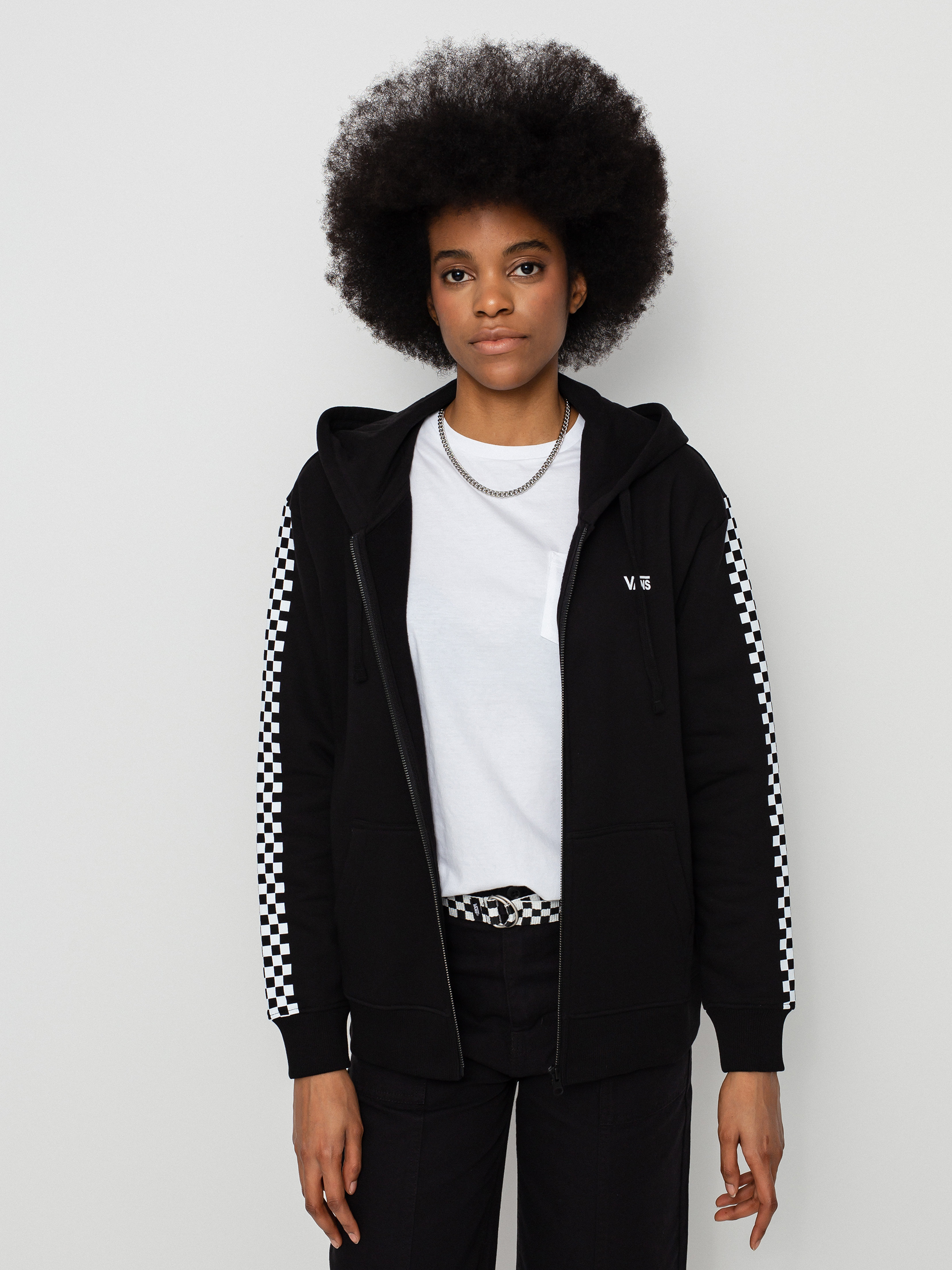 Bluza z kapturem Vans Funnier Times Bff ZHD Wmn (black)