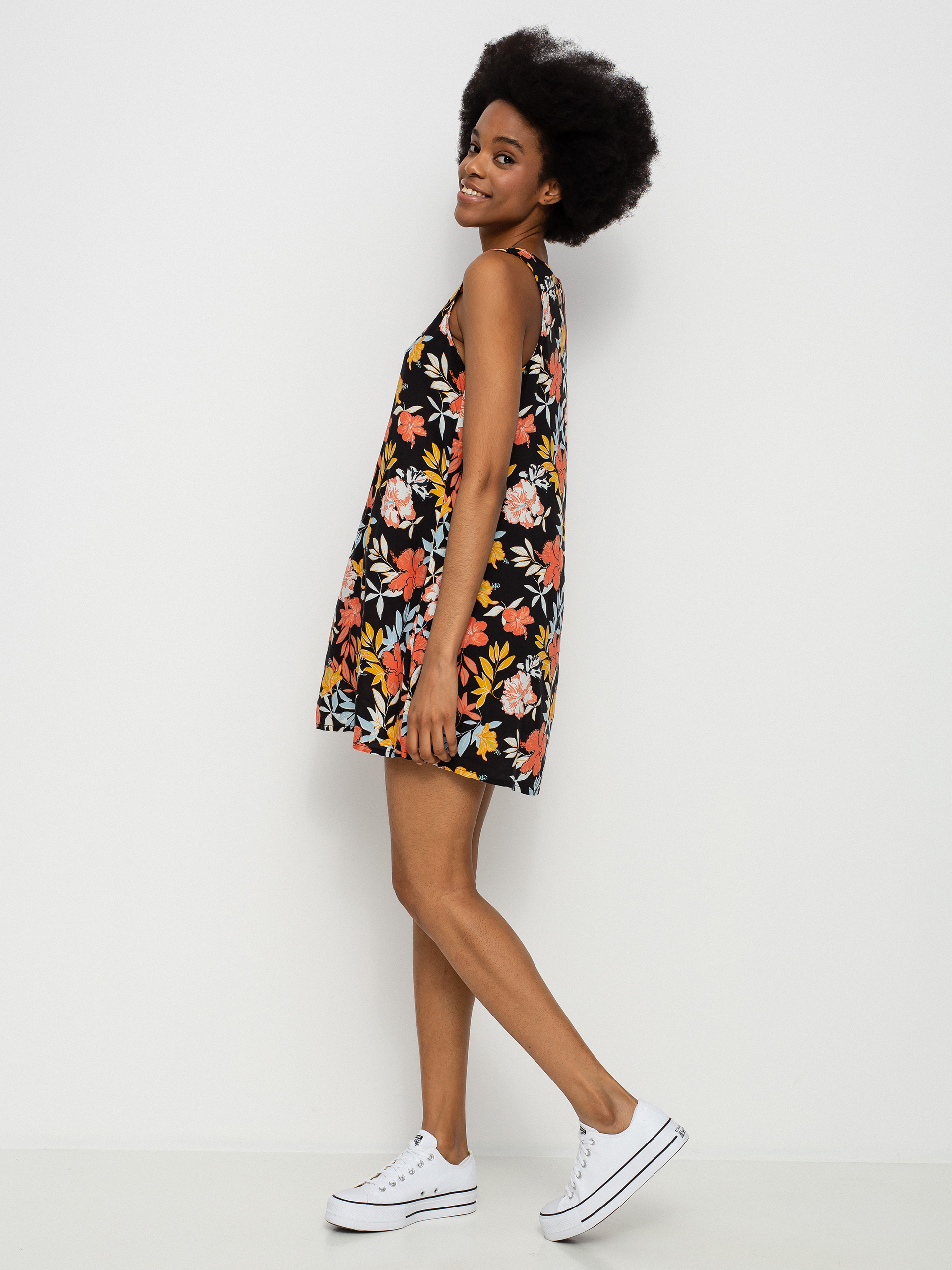 Sukienka Roxy Sweet Whisper Wmn (anthracite island vibes)