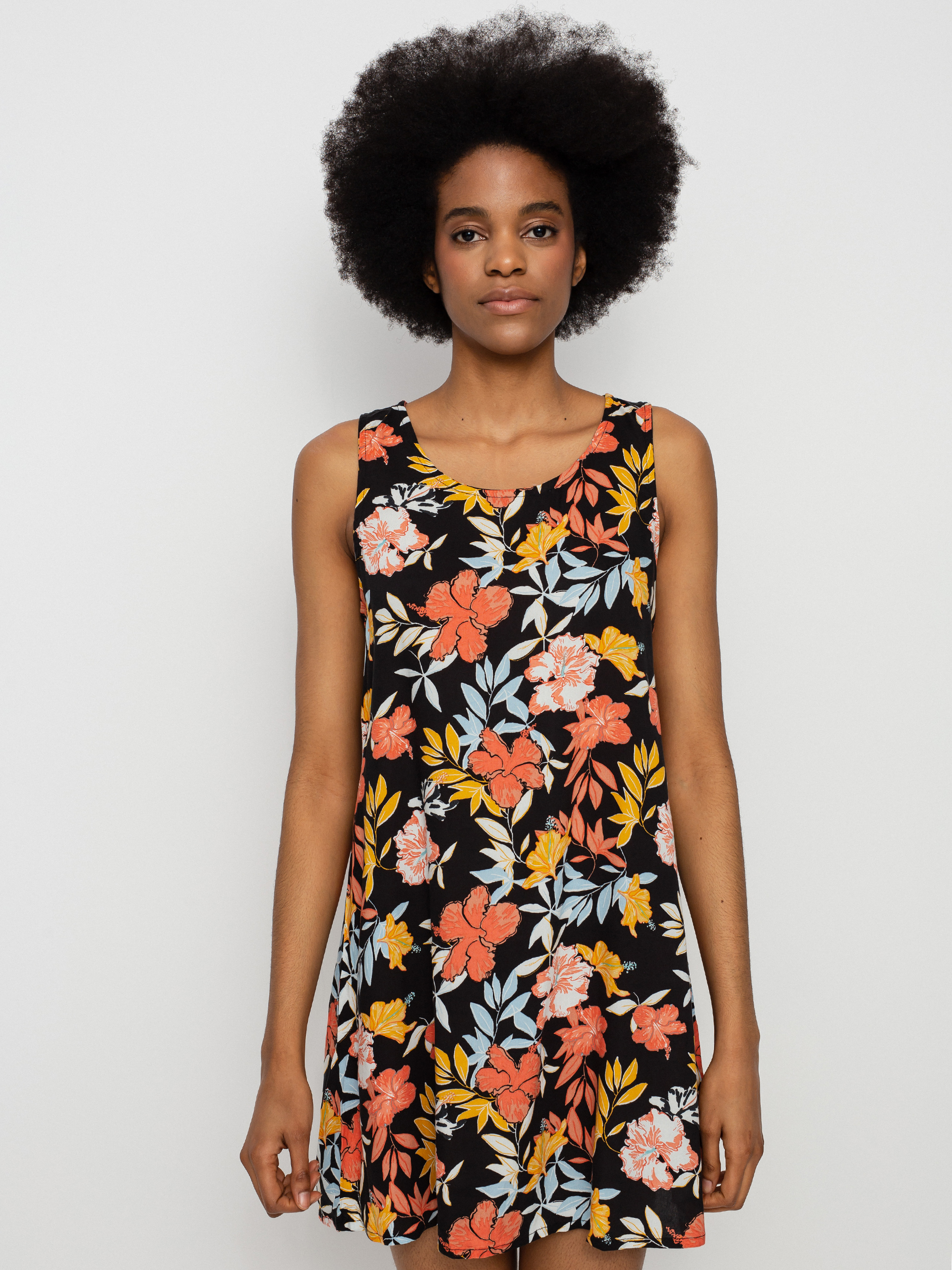 Sukienka Roxy Sweet Whisper Wmn (anthracite island vibes)