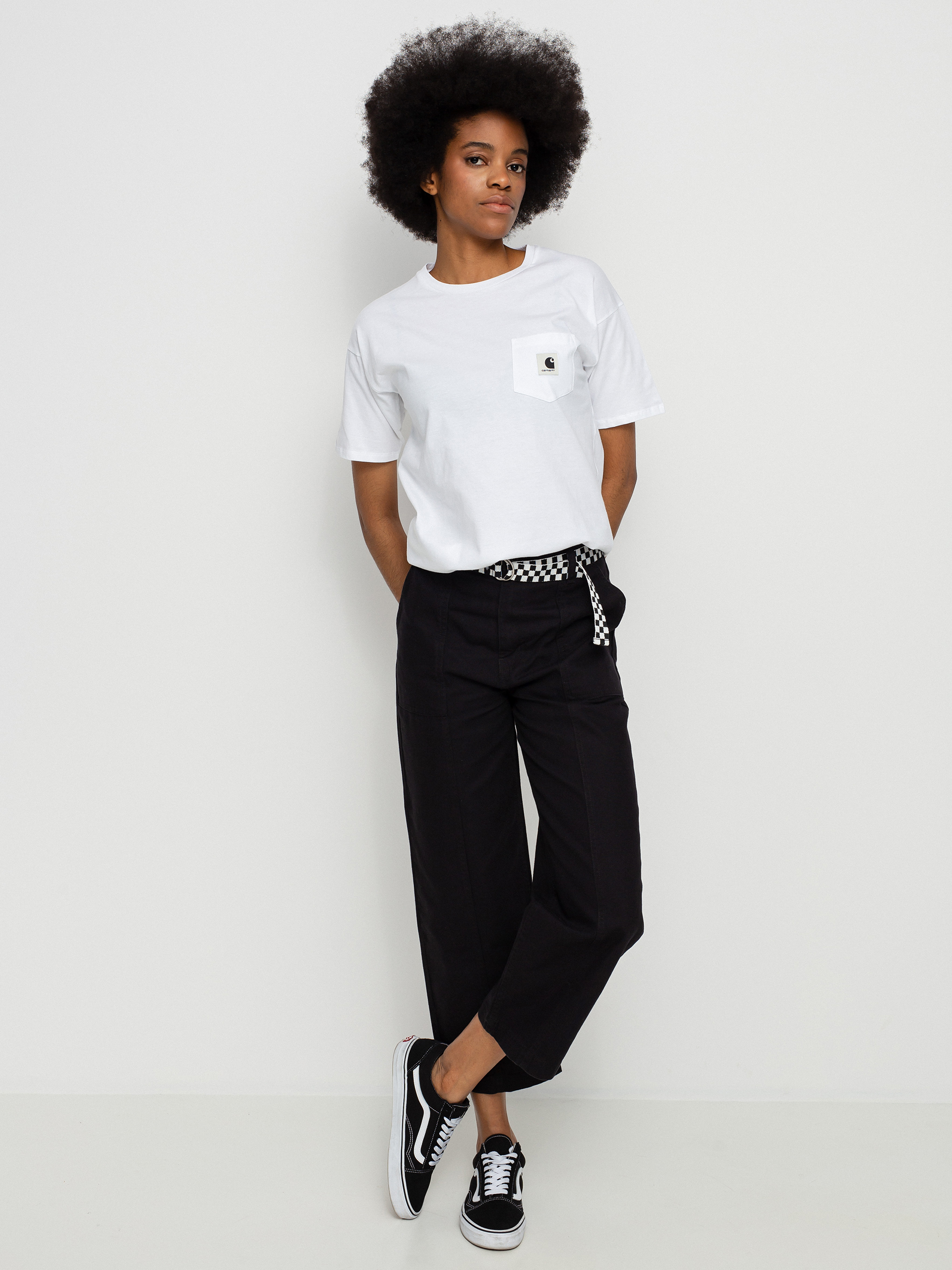 T-shirt Carhartt WIP Pocket Wmn (white)