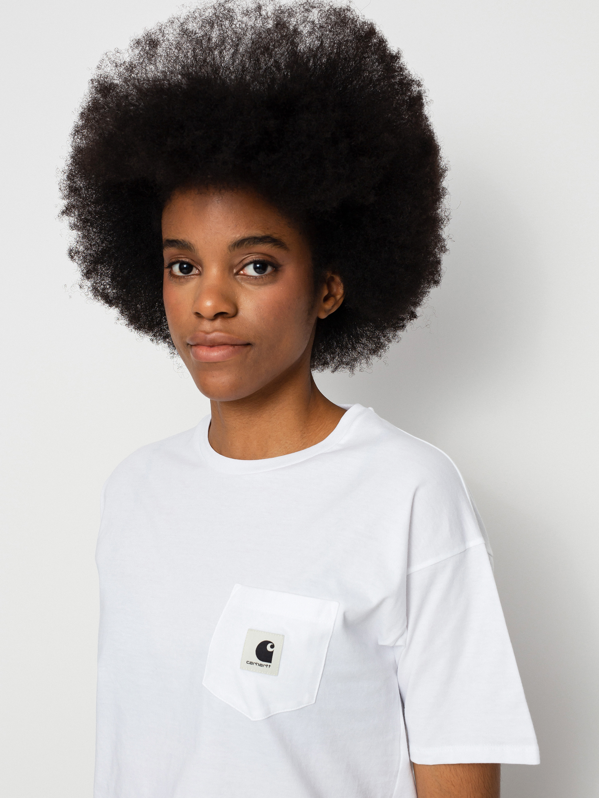 T-shirt Carhartt WIP Pocket Wmn (white)