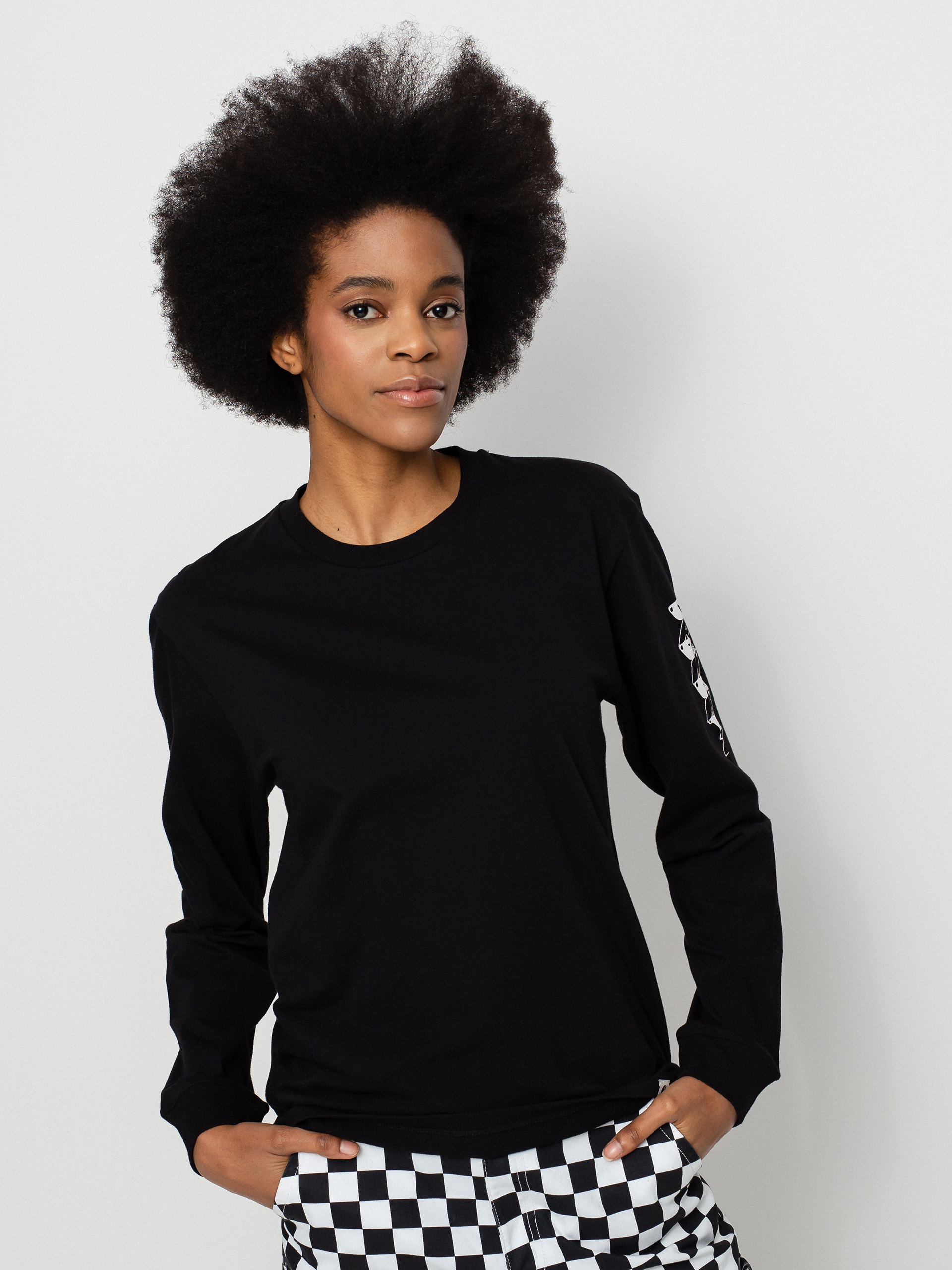 Longsleeve Carhartt WIP Goodies Wmn (black)