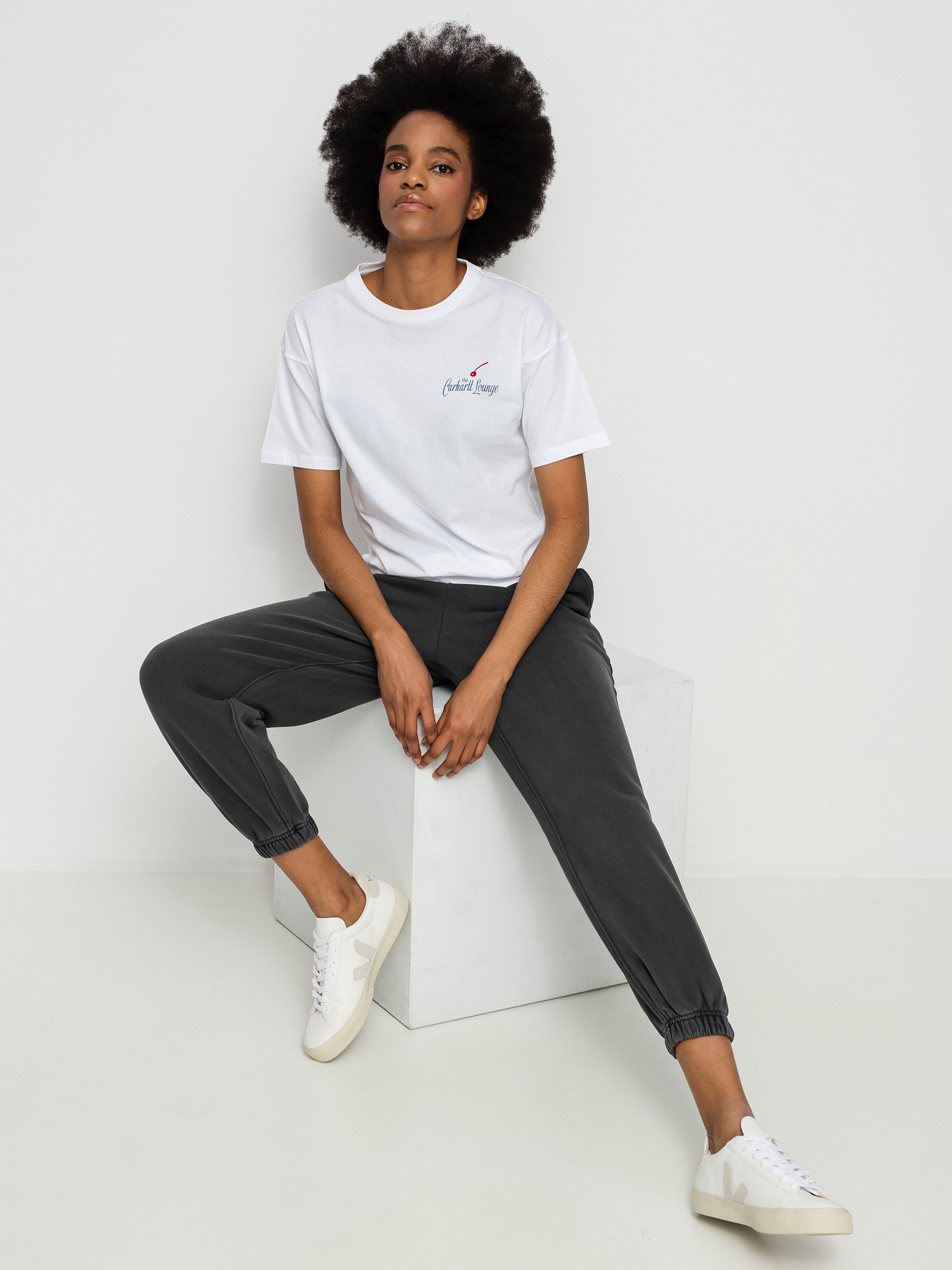 T-shirt Carhartt WIP Carhartt Lounge Wmn (white)