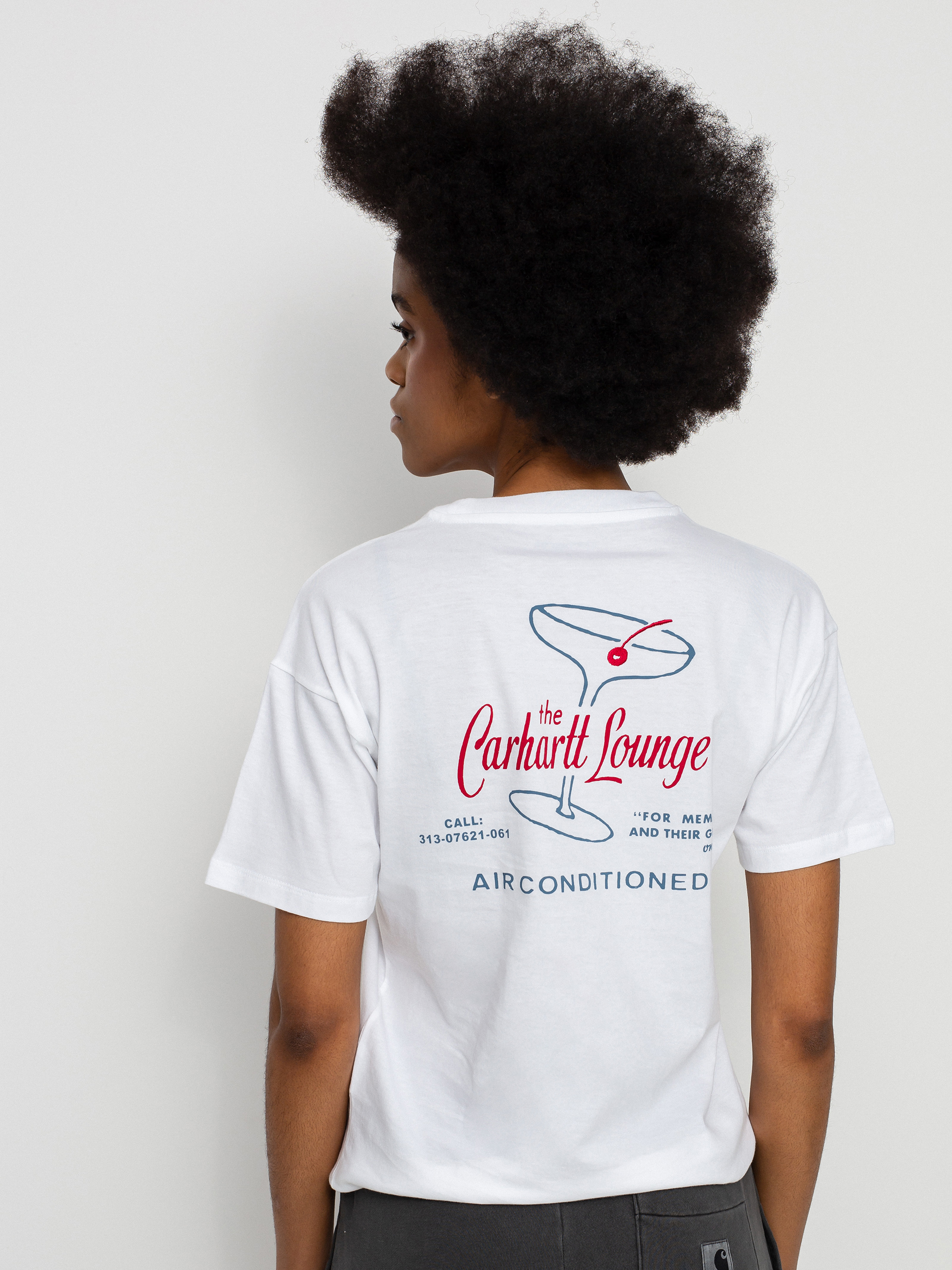 T-shirt Carhartt WIP Carhartt Lounge Wmn (white)