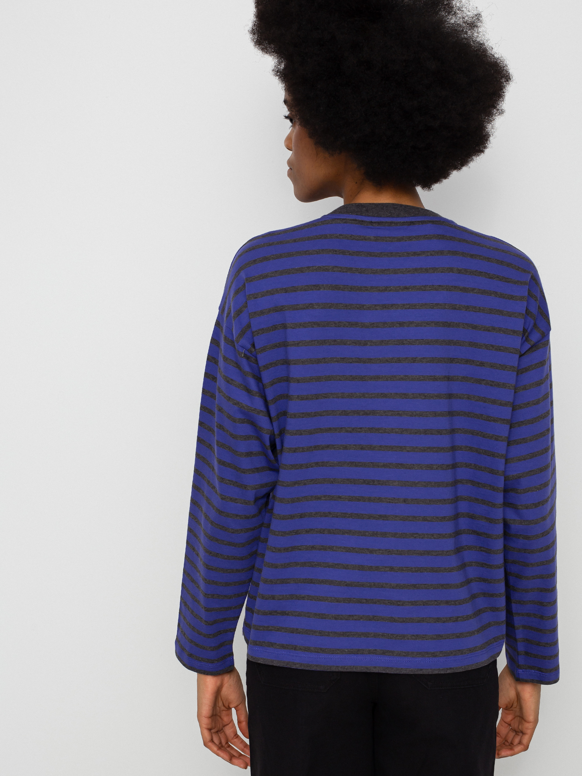 Longsleeve Carhartt WIP Robie Wmn (robie stripe/razzmic/stormcloud heather)