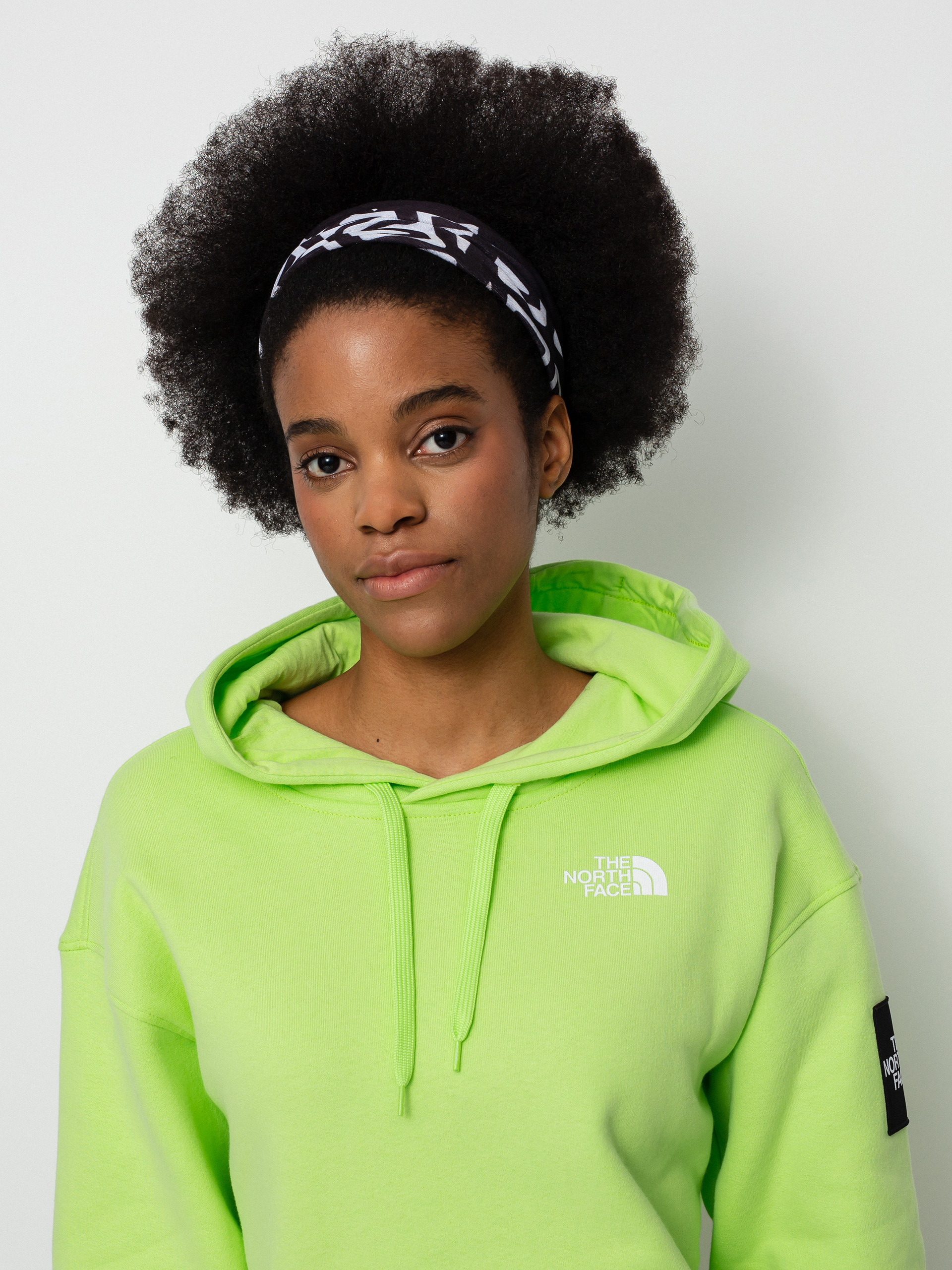 Bluza z kapturem The North Face Galahm Graphic HD Wmn (sharp green)
