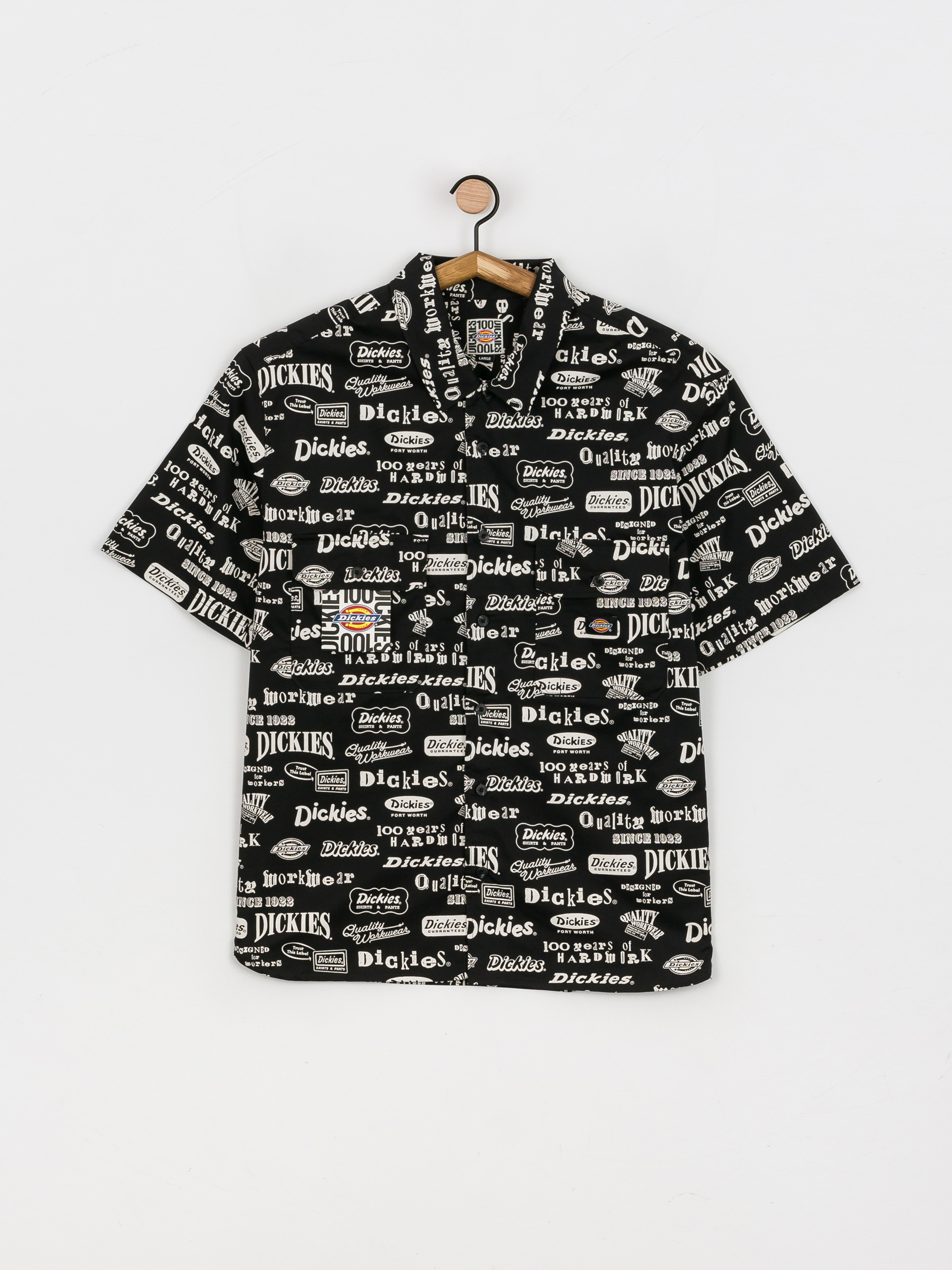 Koszula Dickies 100 Aop (black)