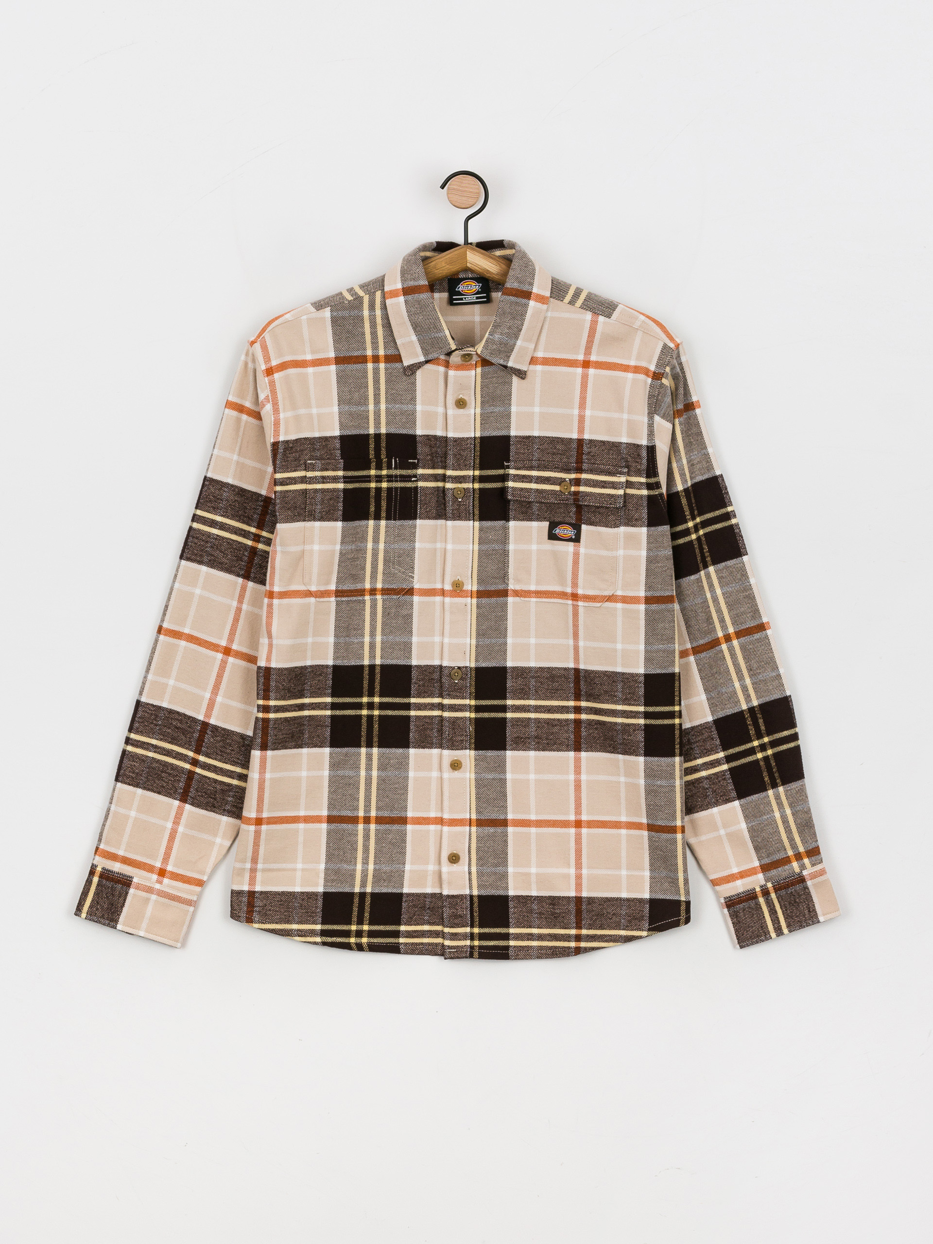 Koszula Dickies Orting (dark brown)