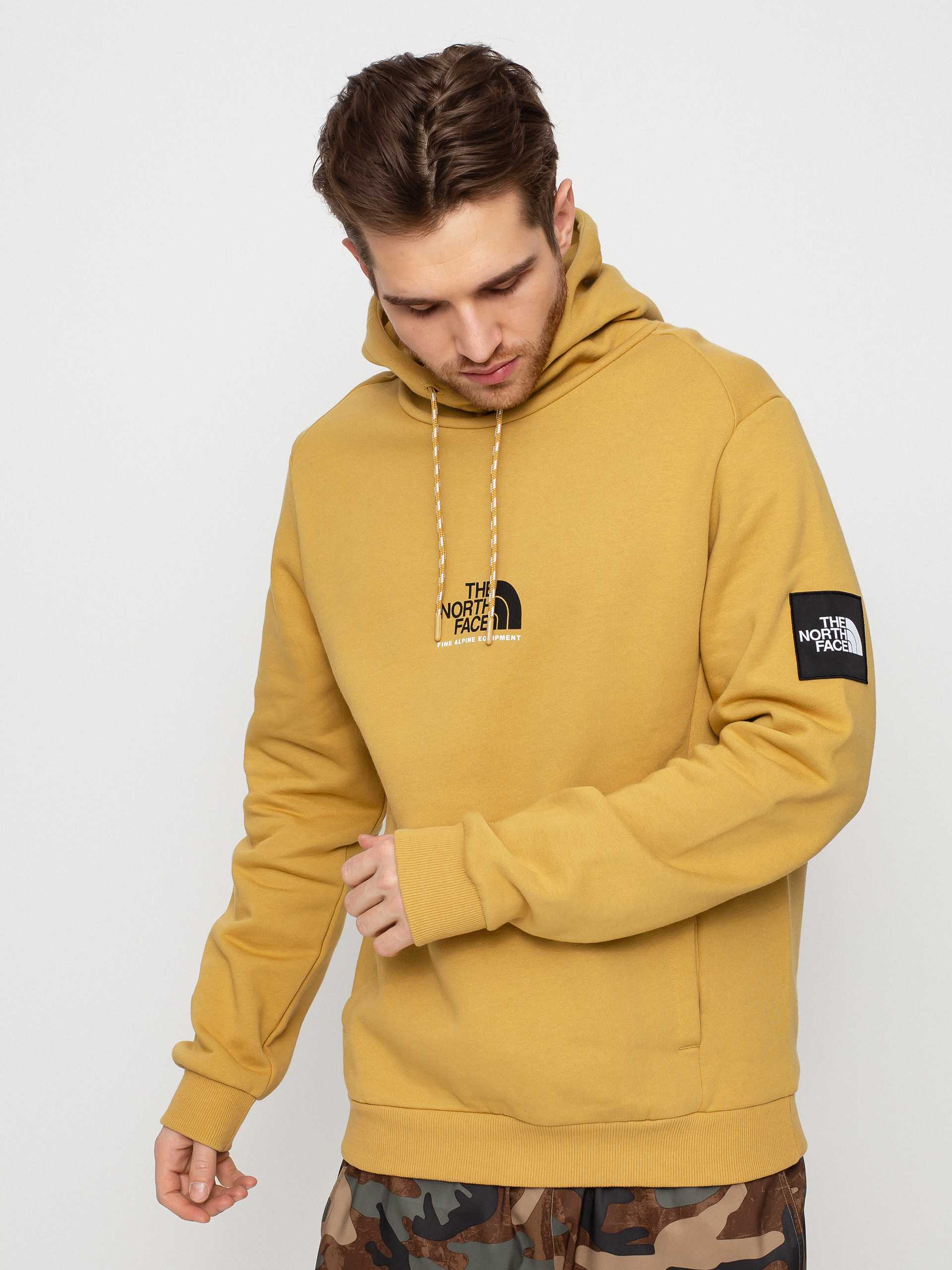 Bluza z kapturem The North Face Fine Alpine HD (antelope tan)