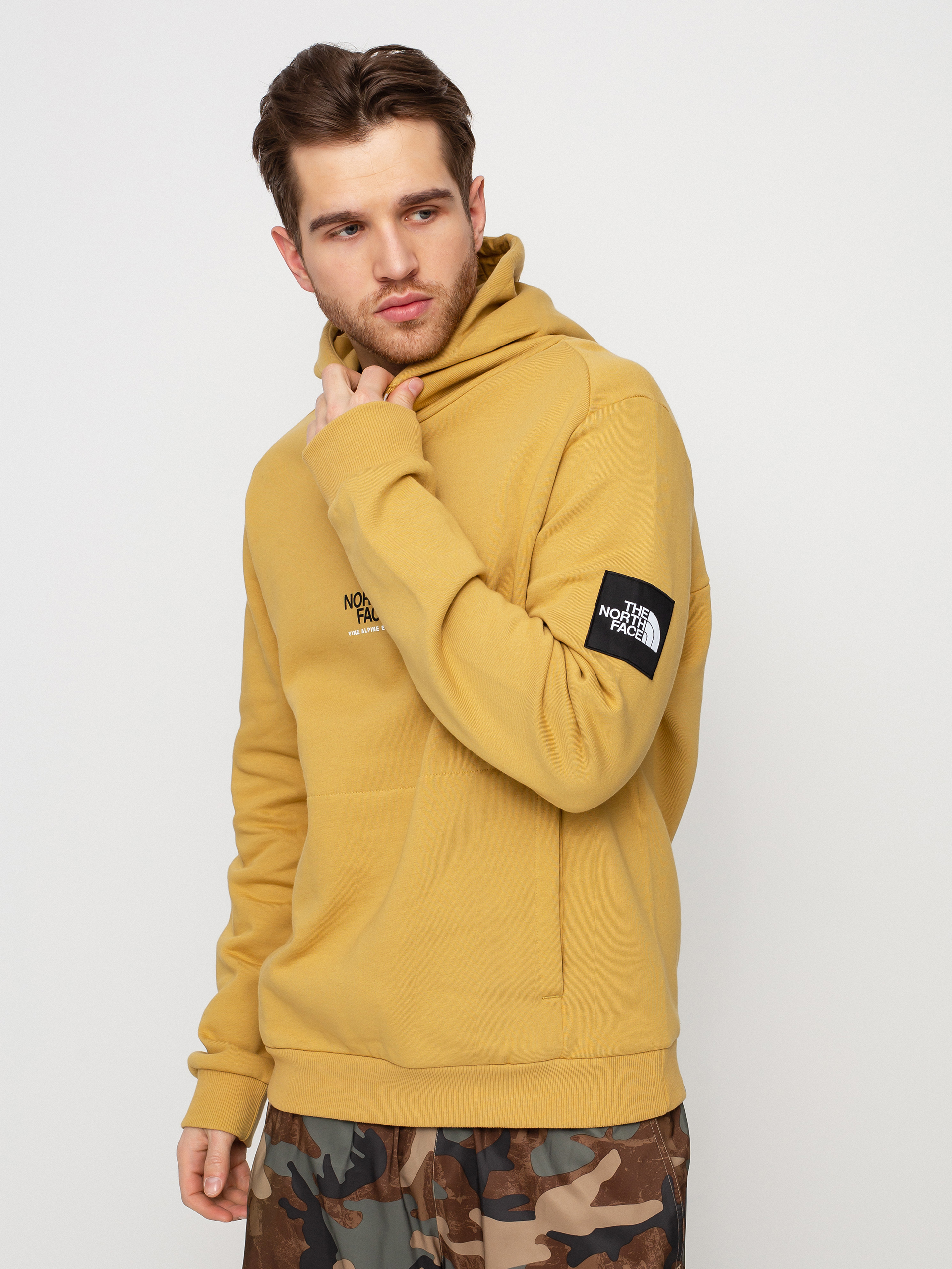 Bluza z kapturem The North Face Fine Alpine HD (antelope tan)