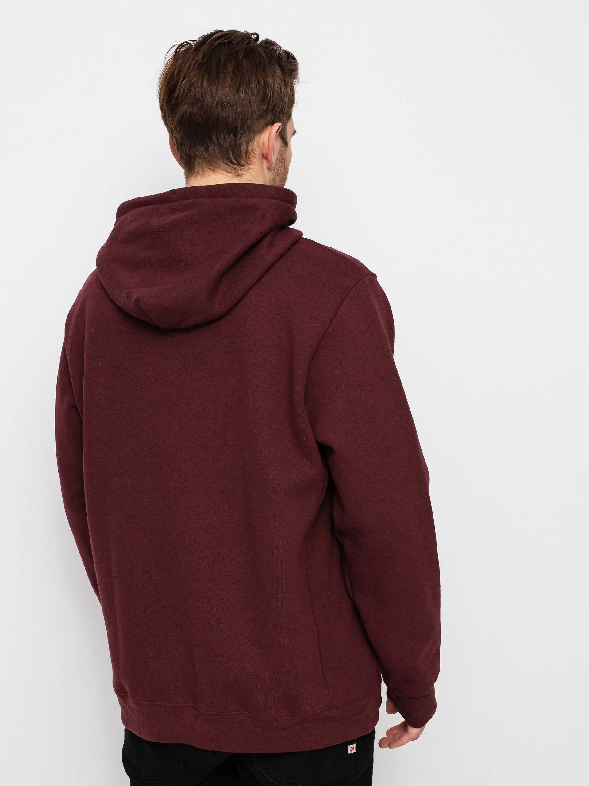 Bluza z kapturem Patagonia P 6 Logo Uprisal HD (dark ruby)