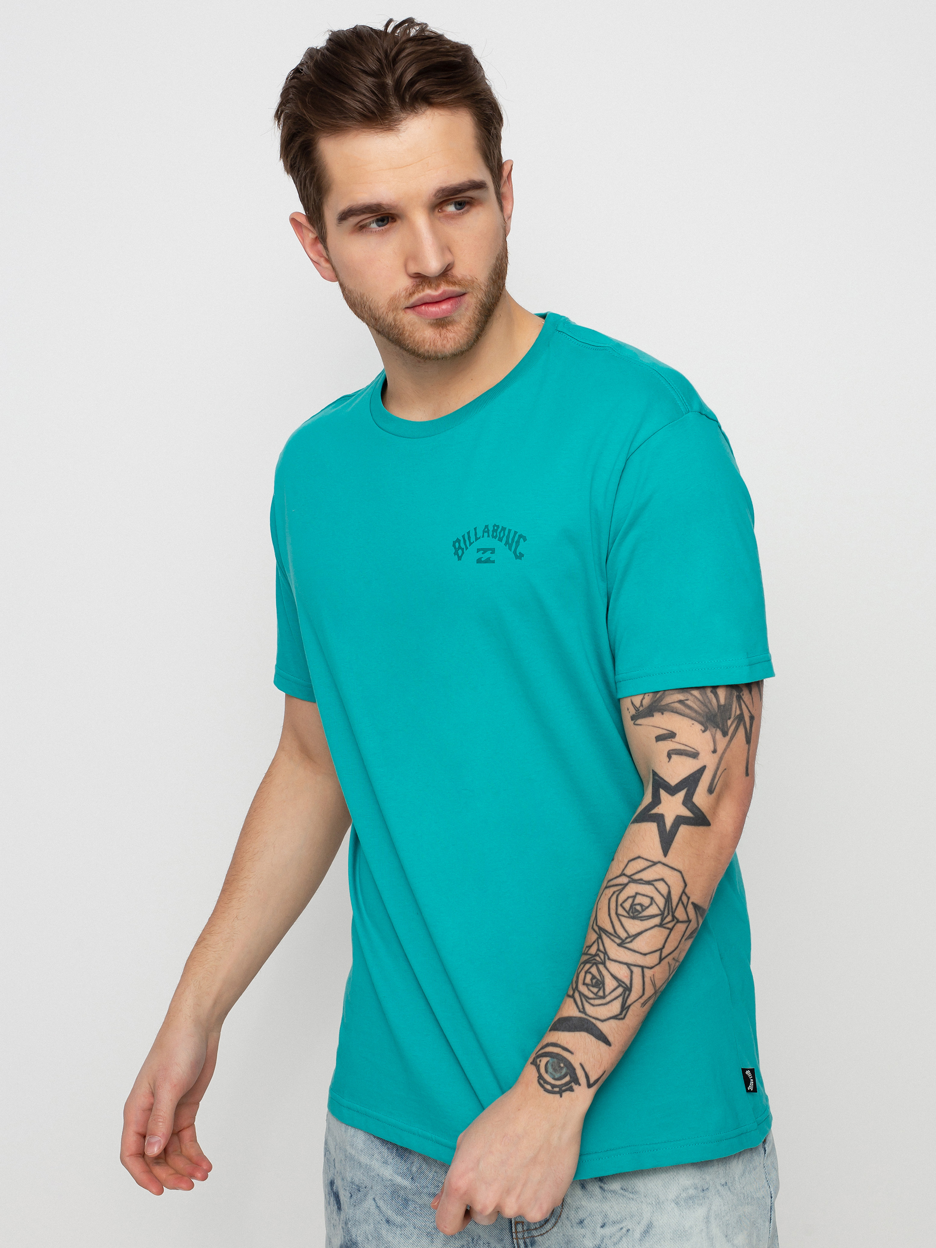 T-shirt Billabong Arch Wave (dark mint)