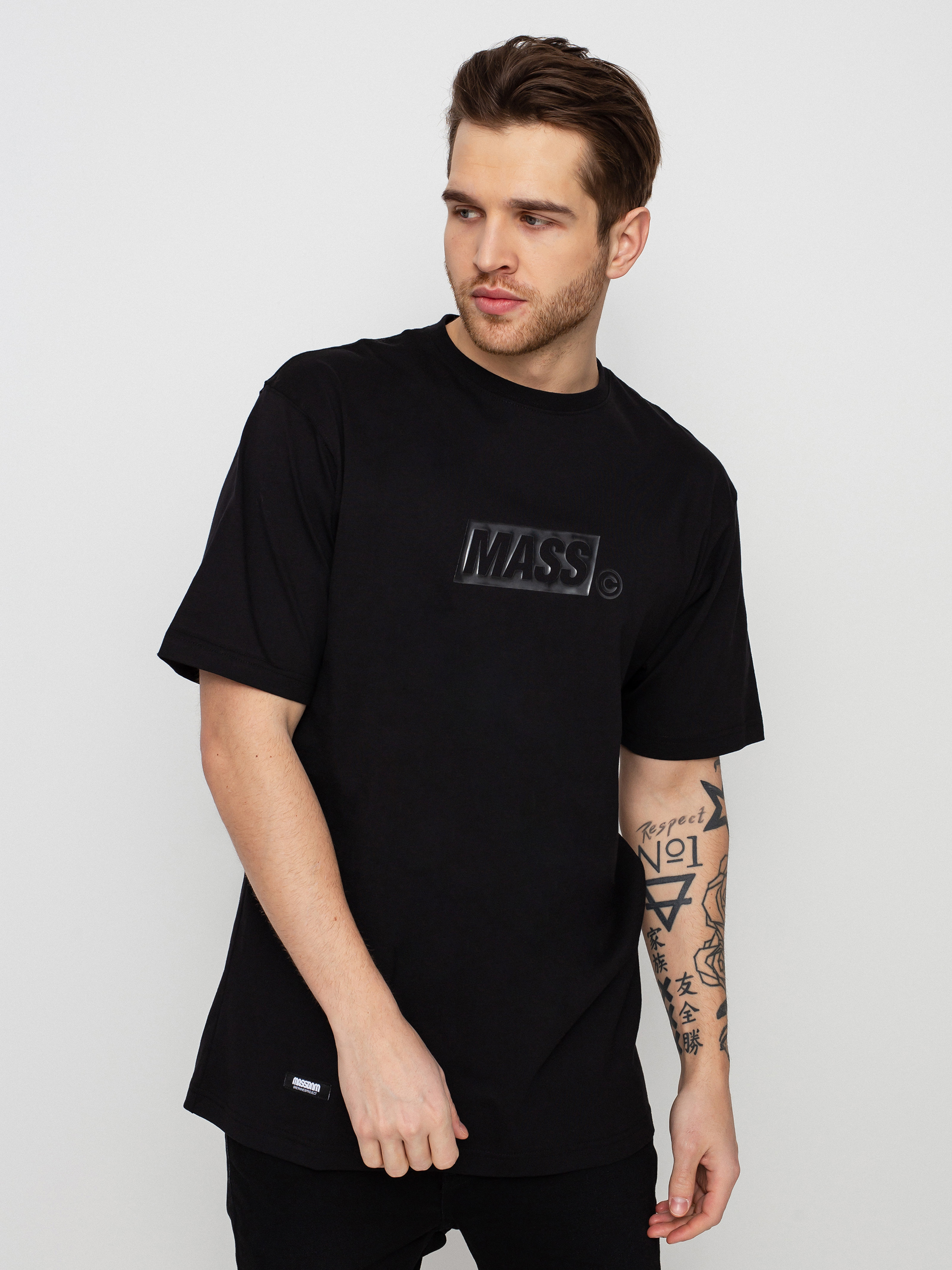 T-shirt MassDnm Box Light (black)