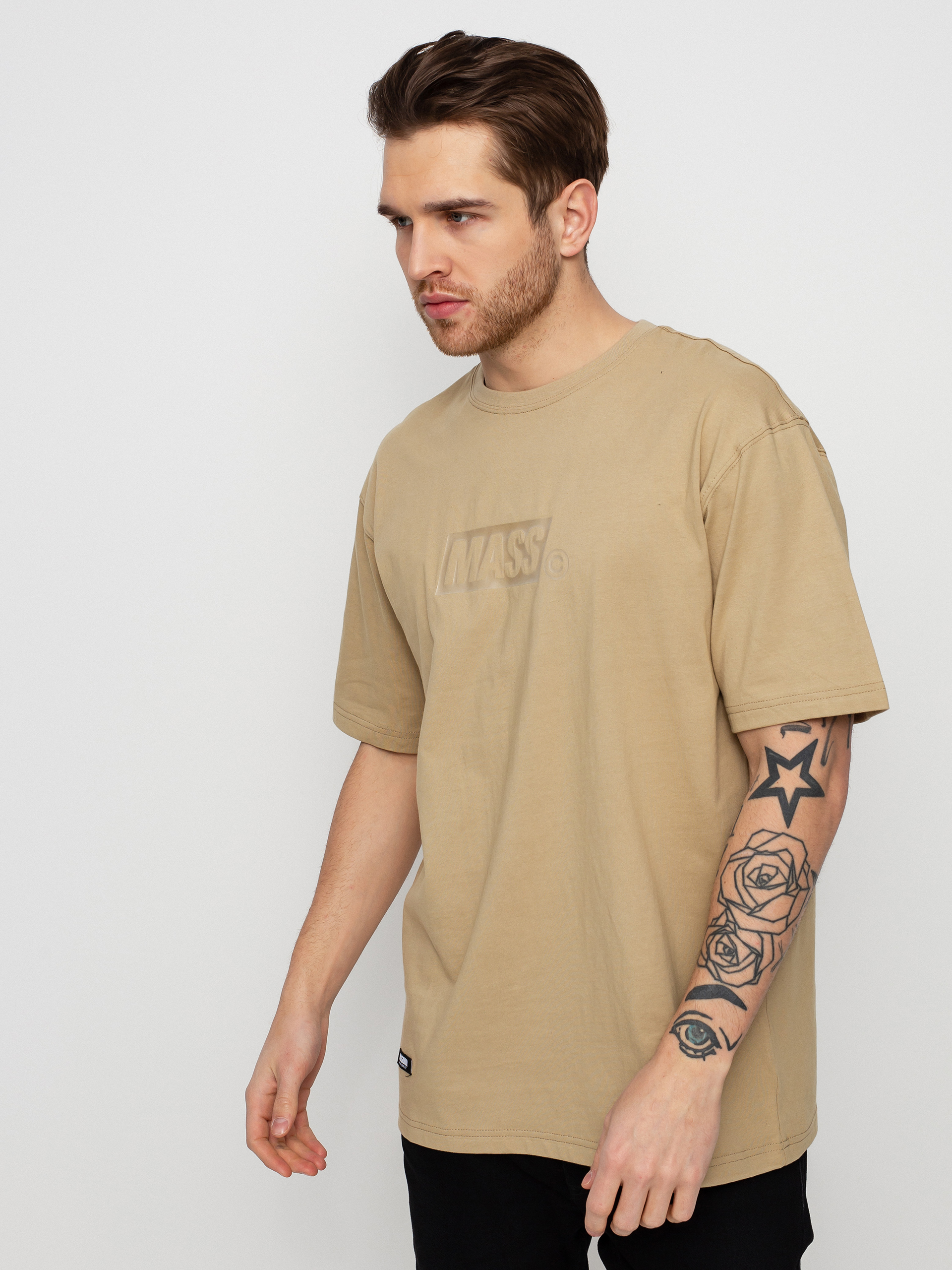 T-shirt MassDnm Box Light (beige)