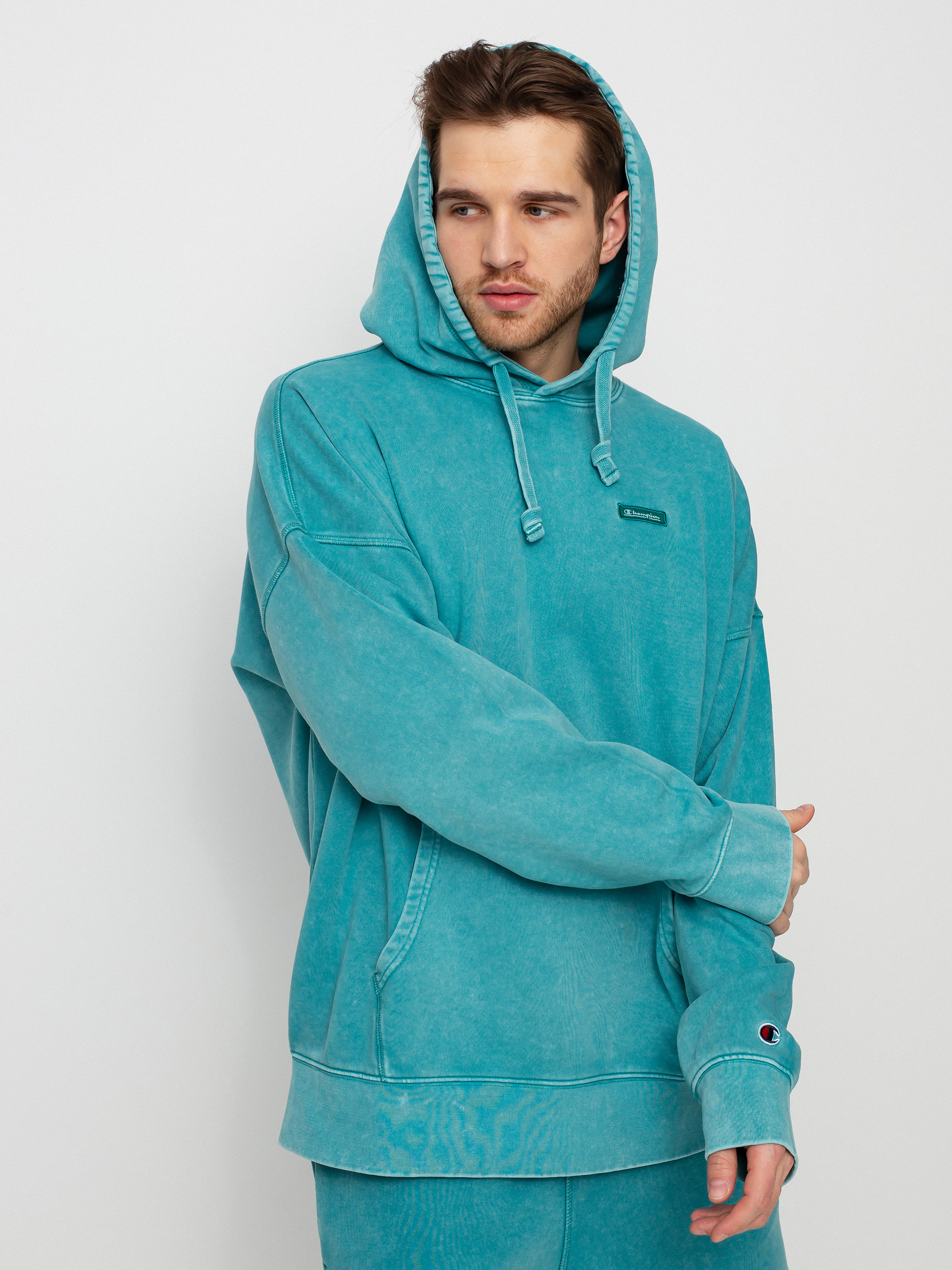 Bluza z kapturem Champion Hooded Sweatshirt 217083 HD (byo)