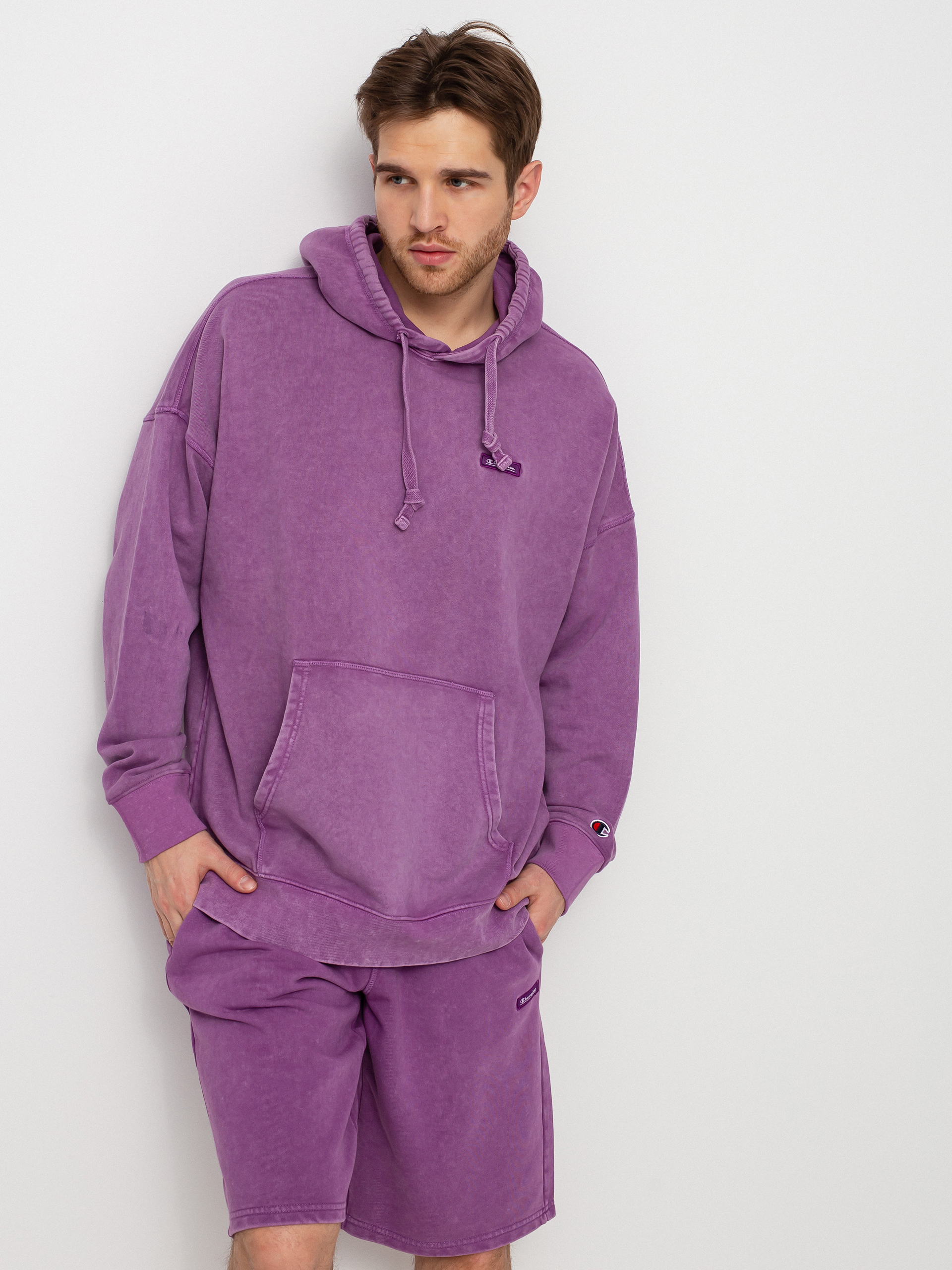 Bluza z kapturem Champion Hooded Sweatshirt 217083 HD (spdp)