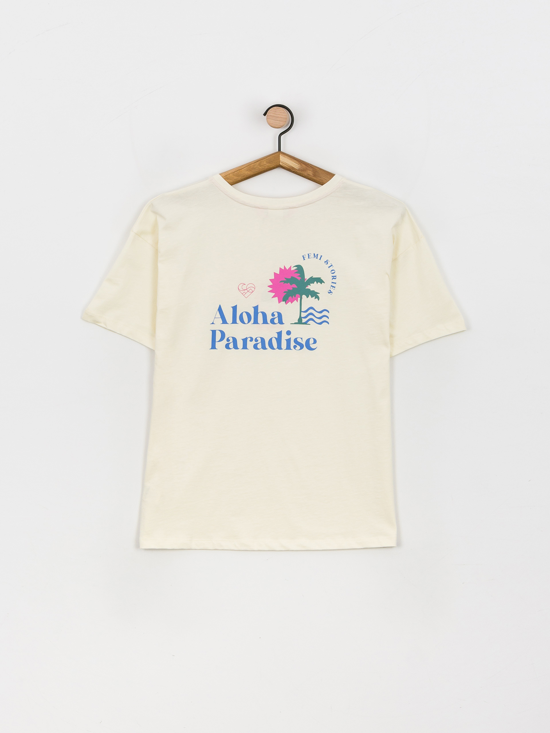 T-shirt Femi Stories Loose Wmn (ecr)