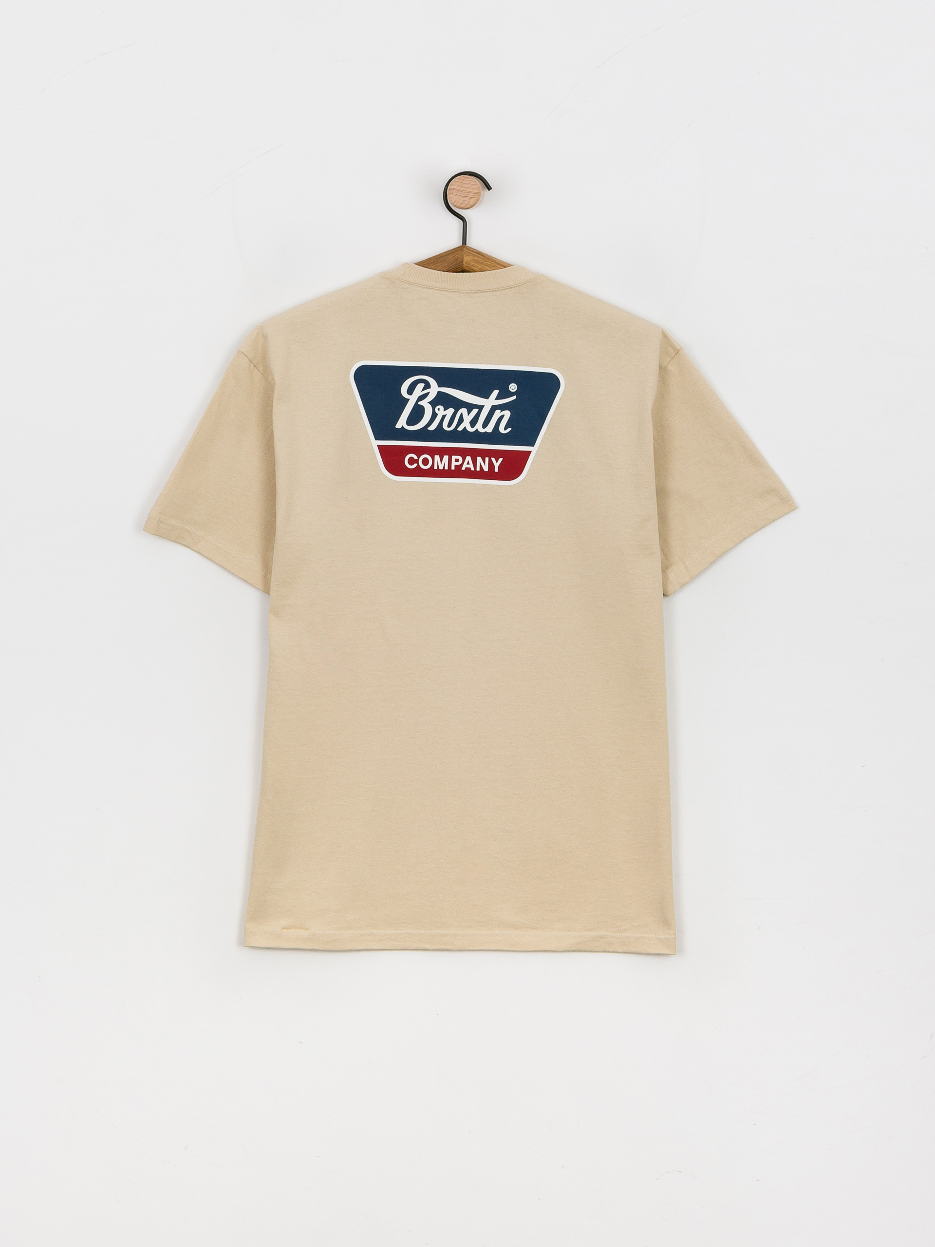 T-shirt Brixton Linwood (cream)