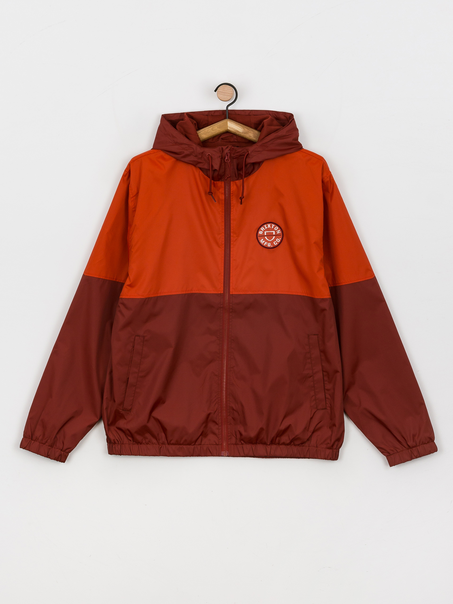 Kurtka Brixton Claxton Crest Lw Zip HD (phoenix orange/dark brick)