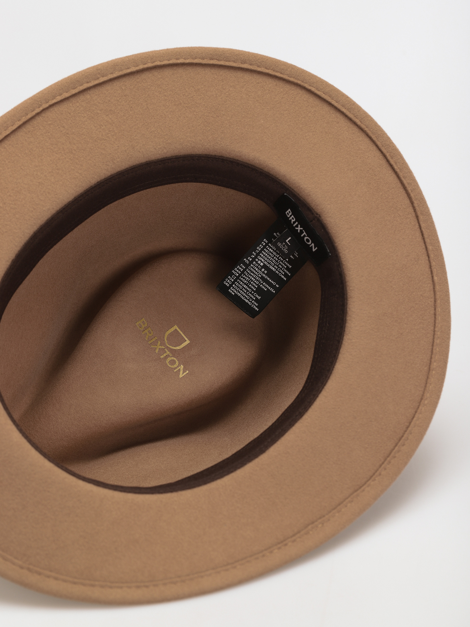 Kapelusz Brixton Messer Fedora (mojave)