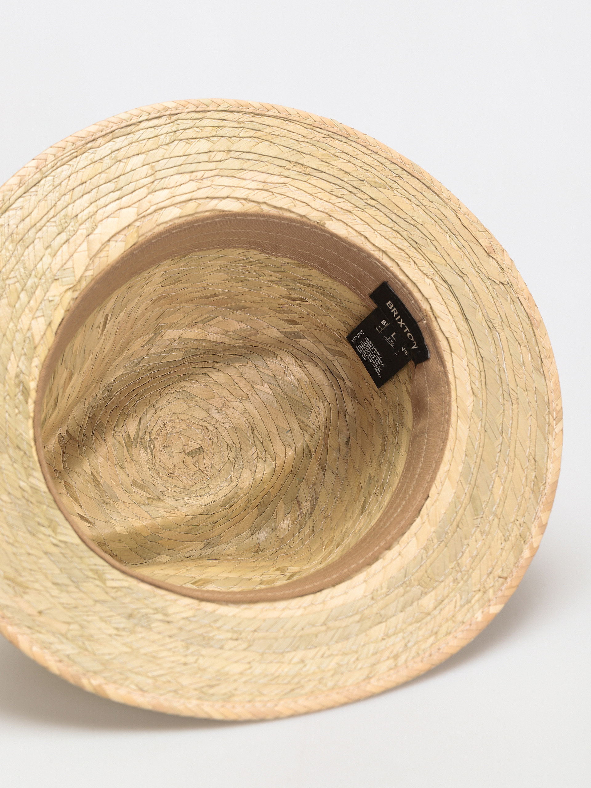 Kapelusz Brixton Messer Straw Fedora (natural)