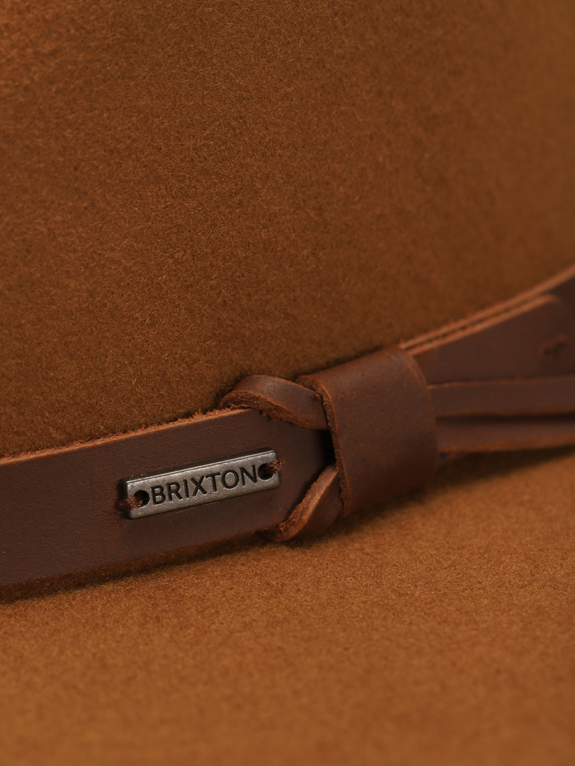 Kapelusz Brixton Field Proper Hat (brass)