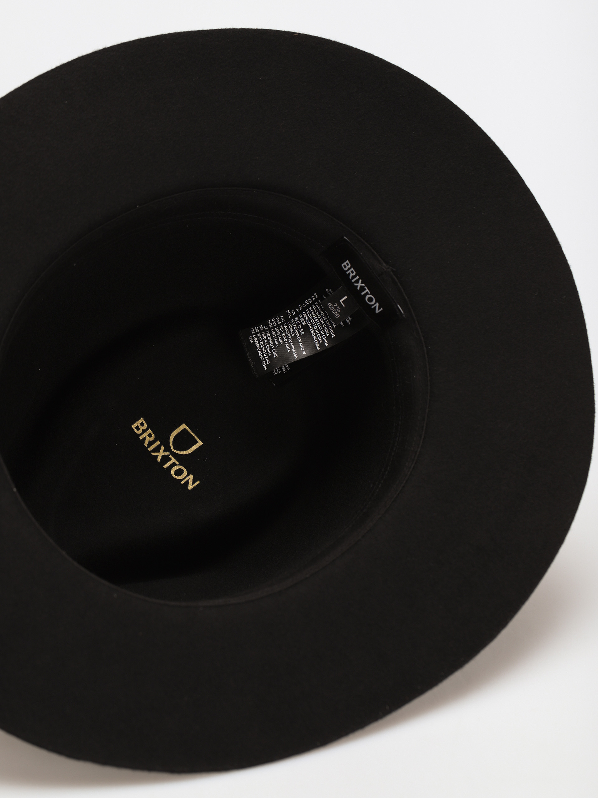 Kapelusz Brixton Messer Western Fedora (black)