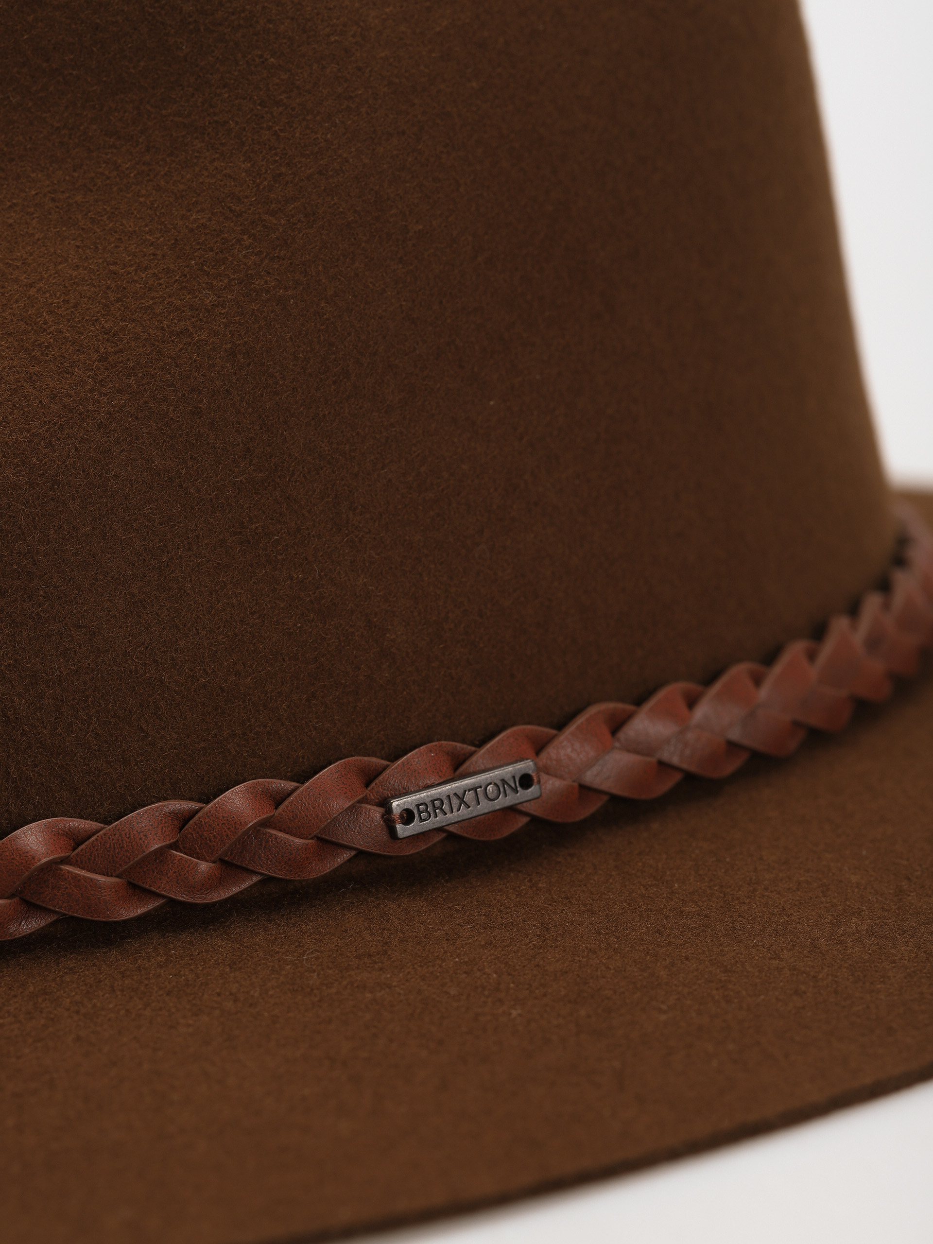 Kapelusz Brixton Messer Western Fedora (coffee)