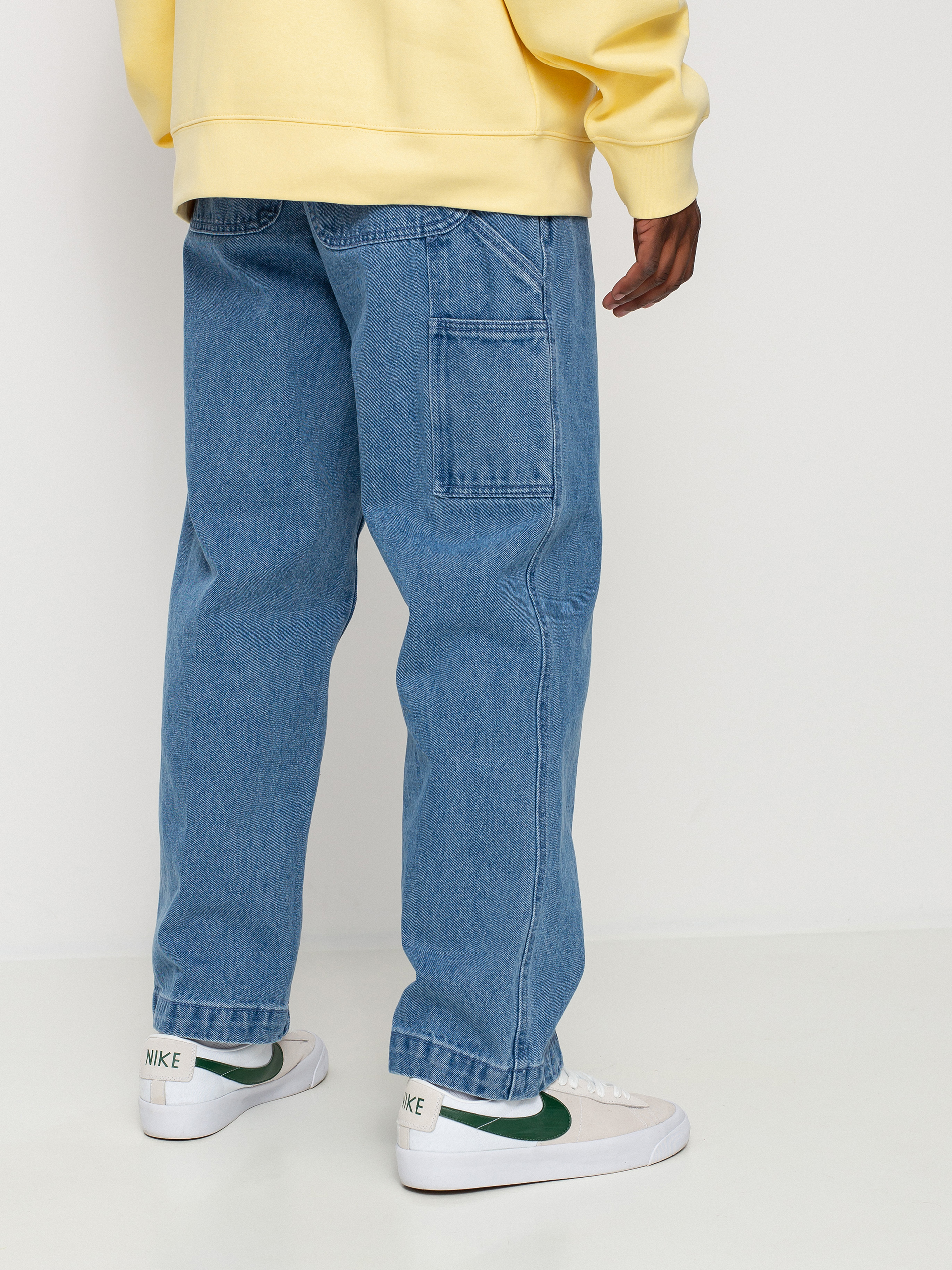 Spodnie OBEY Hardwork Carpenter (light indigo)