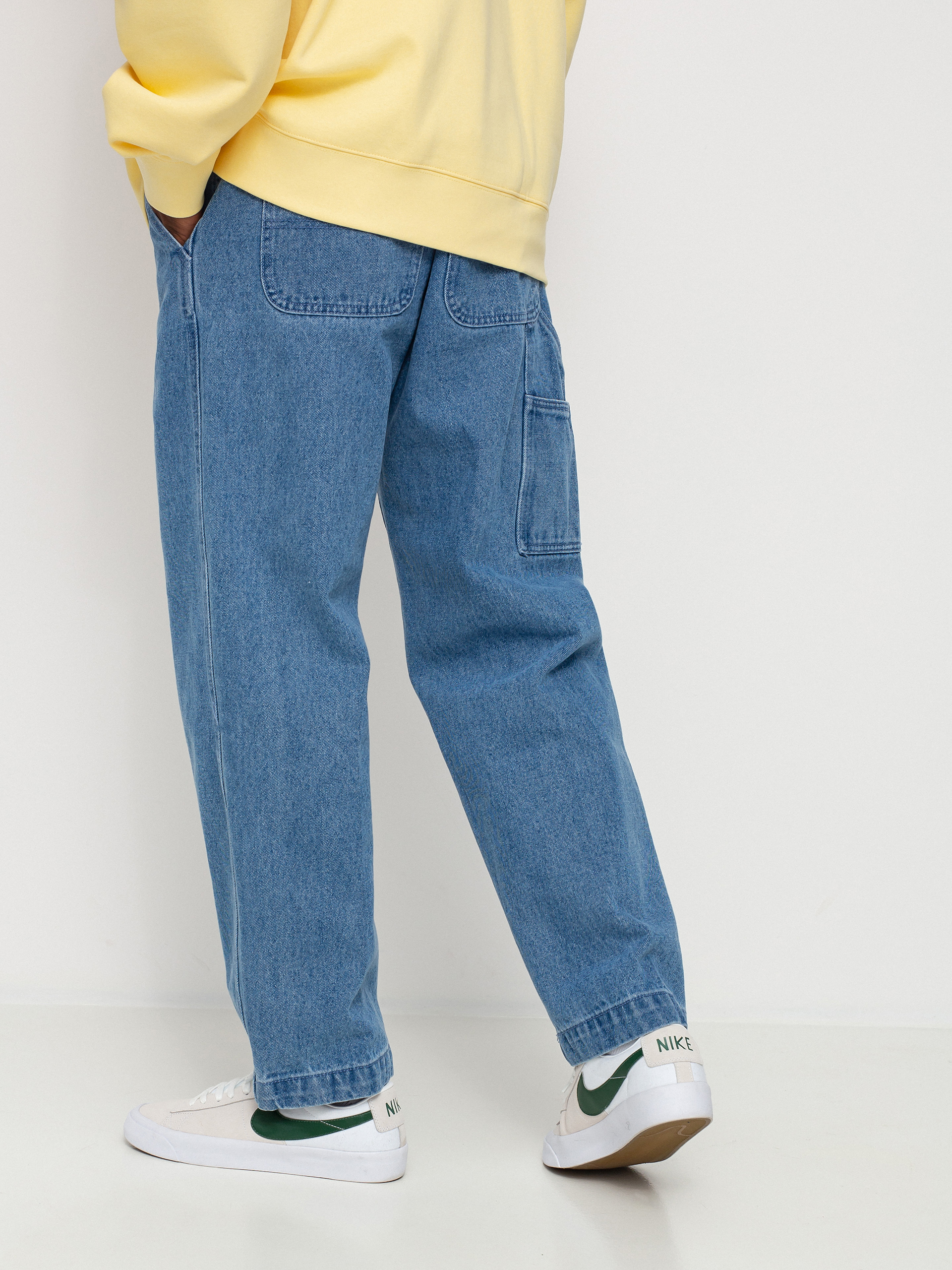 Spodnie OBEY Hardwork Carpenter (light indigo)