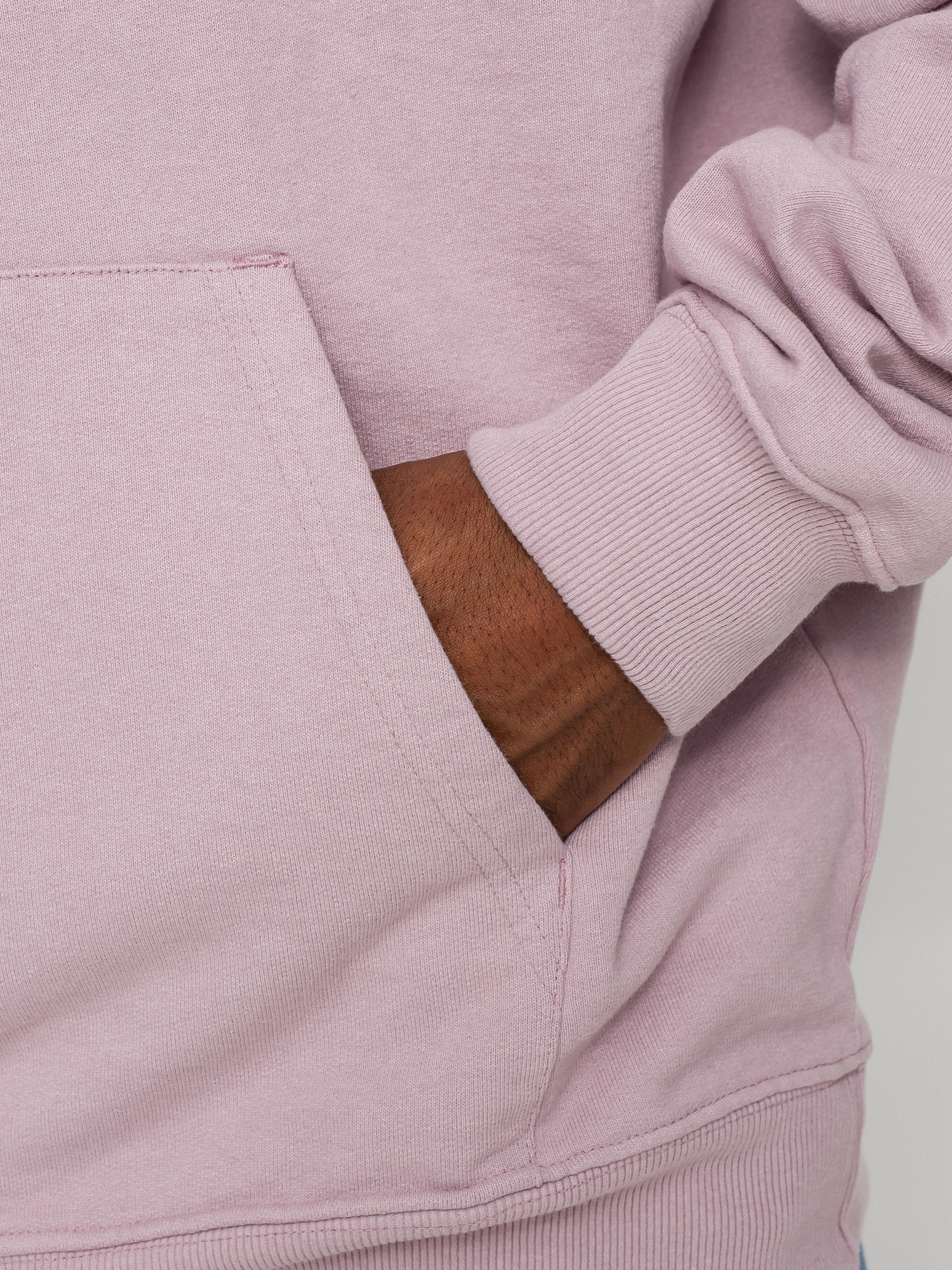 Bluza z kapturem OBEY Timeless Recycled Heavy HD (pigment lilac chalk)