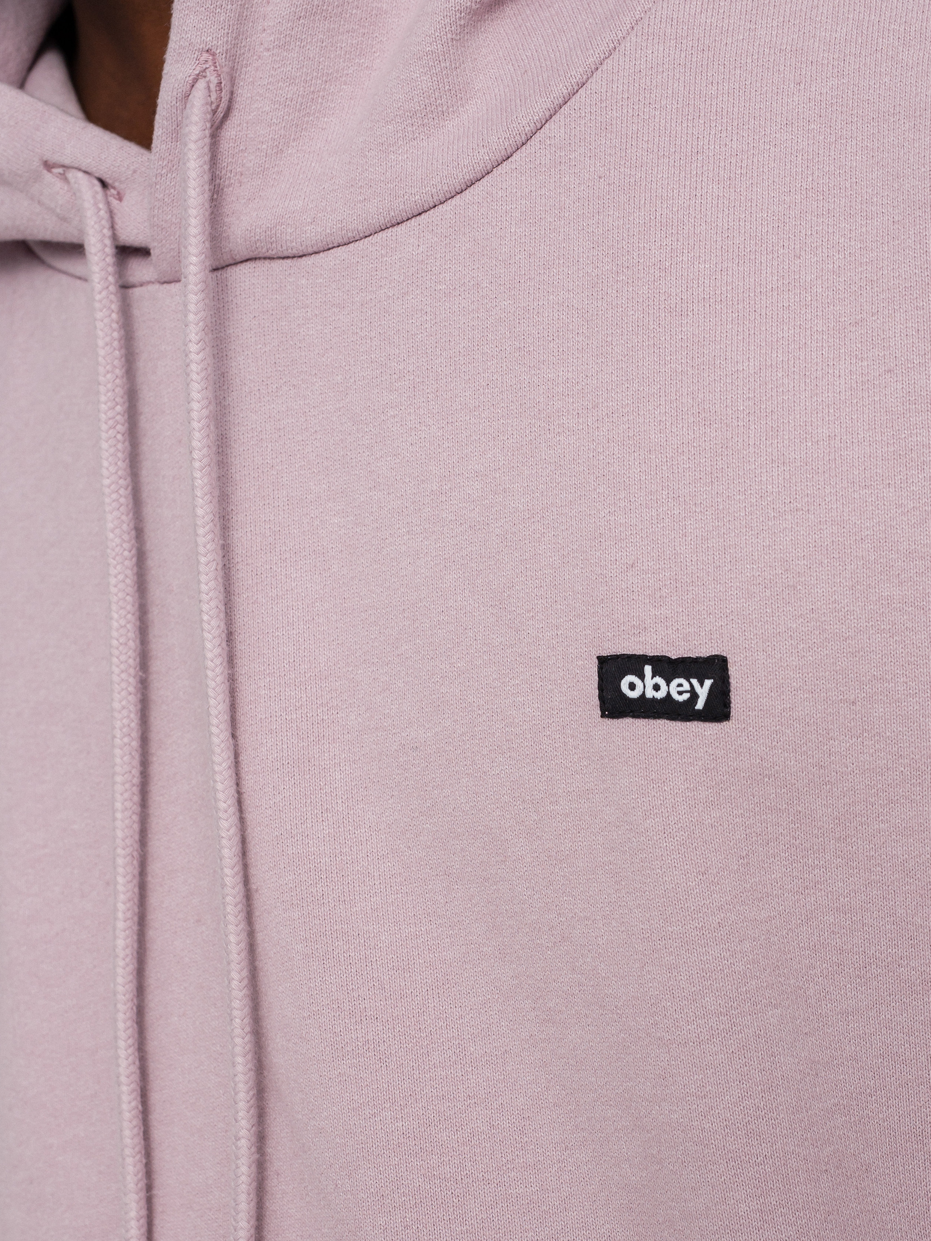 Bluza z kapturem OBEY Timeless Recycled Heavy HD (pigment lilac chalk)