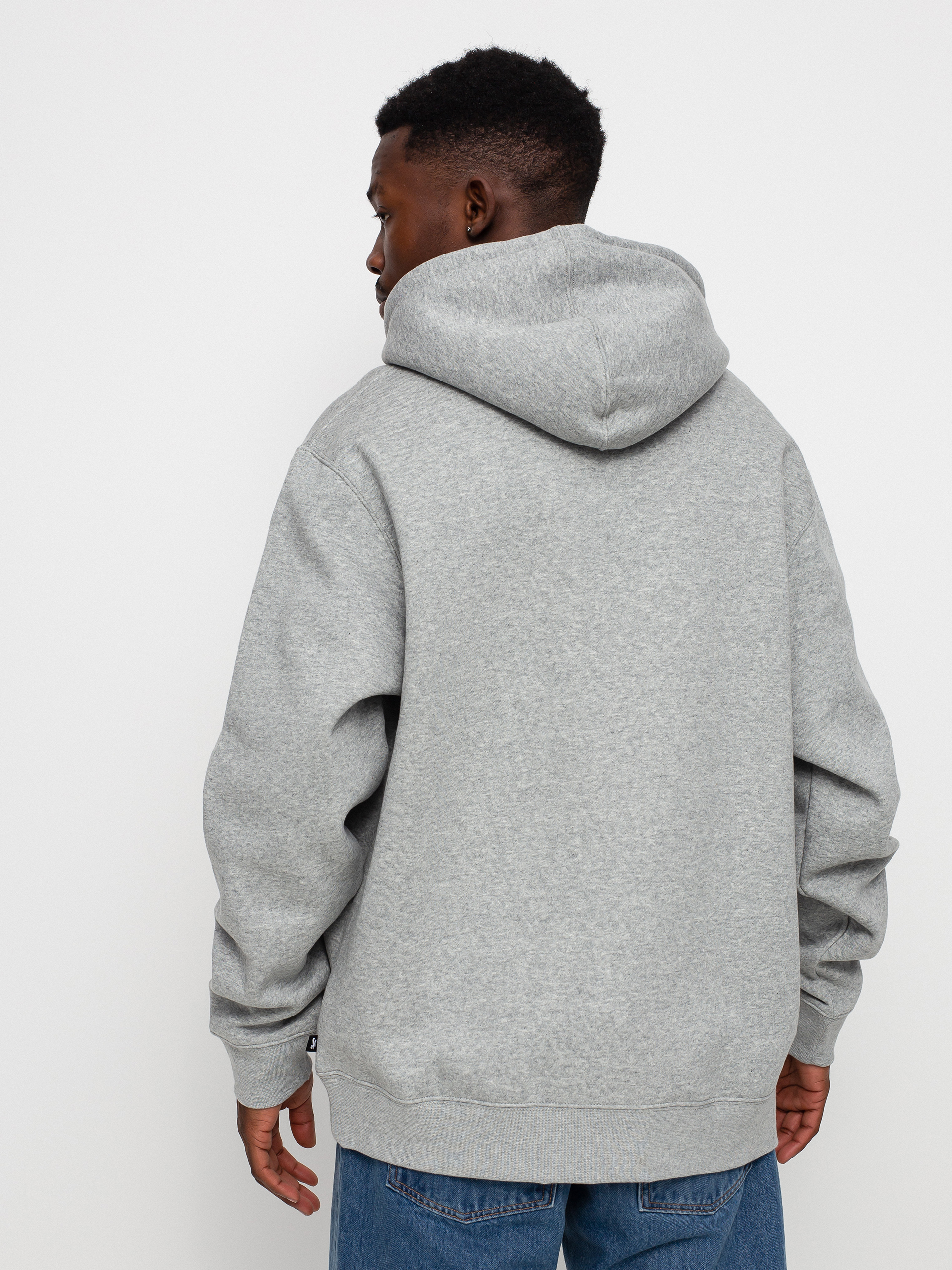 Bluza z kapturem Nike SB GFX HD (dk grey heather/deep royal blue/white)