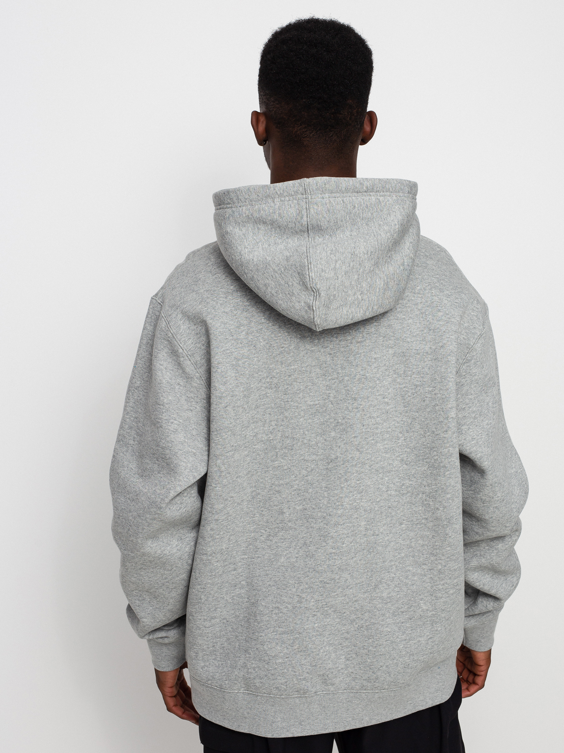 Bluza z kapturem Nike SB Icon HD (dk grey heather/black)