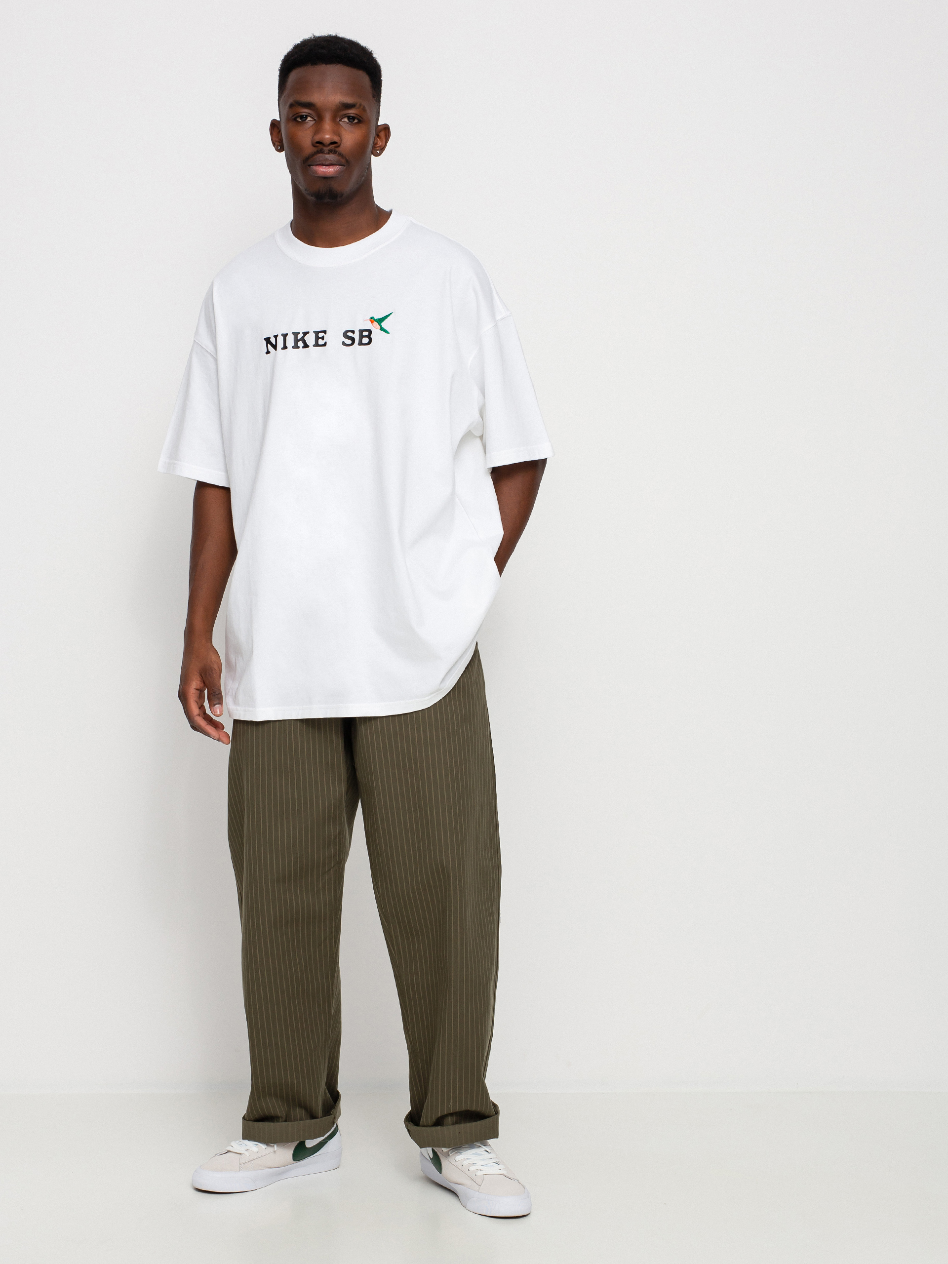 T-shirt Nike SB Hummingbird (white)