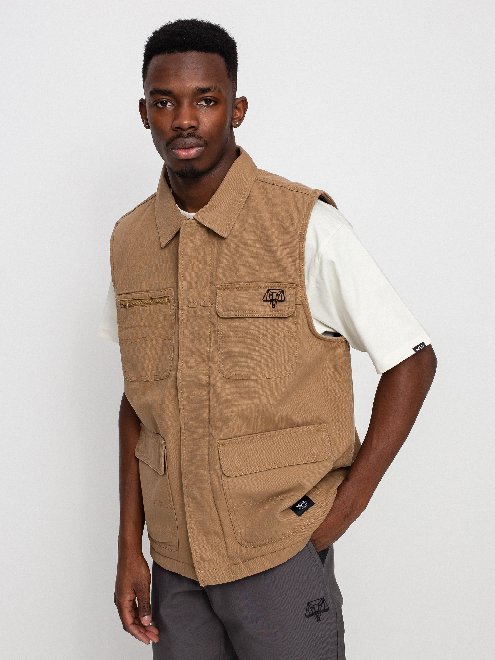 Kamizelka Vans X Courage Adams Drill Chore (dirt)