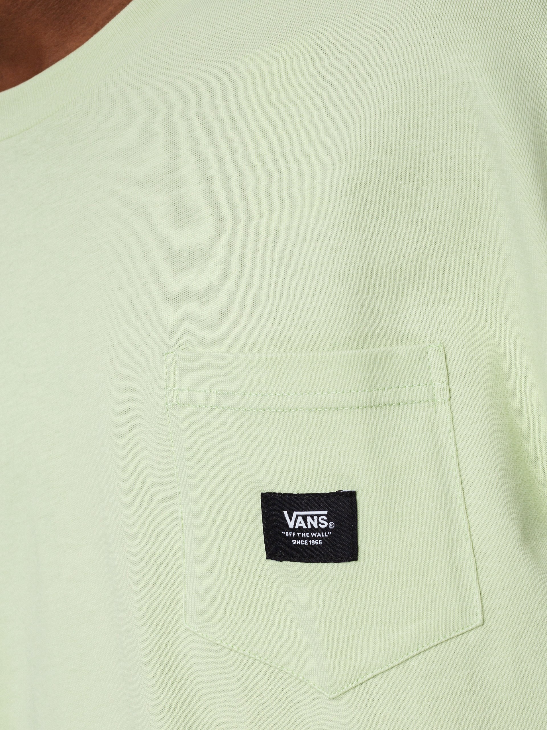 T-shirt Vans Woven Patch Pocket (celadon green)