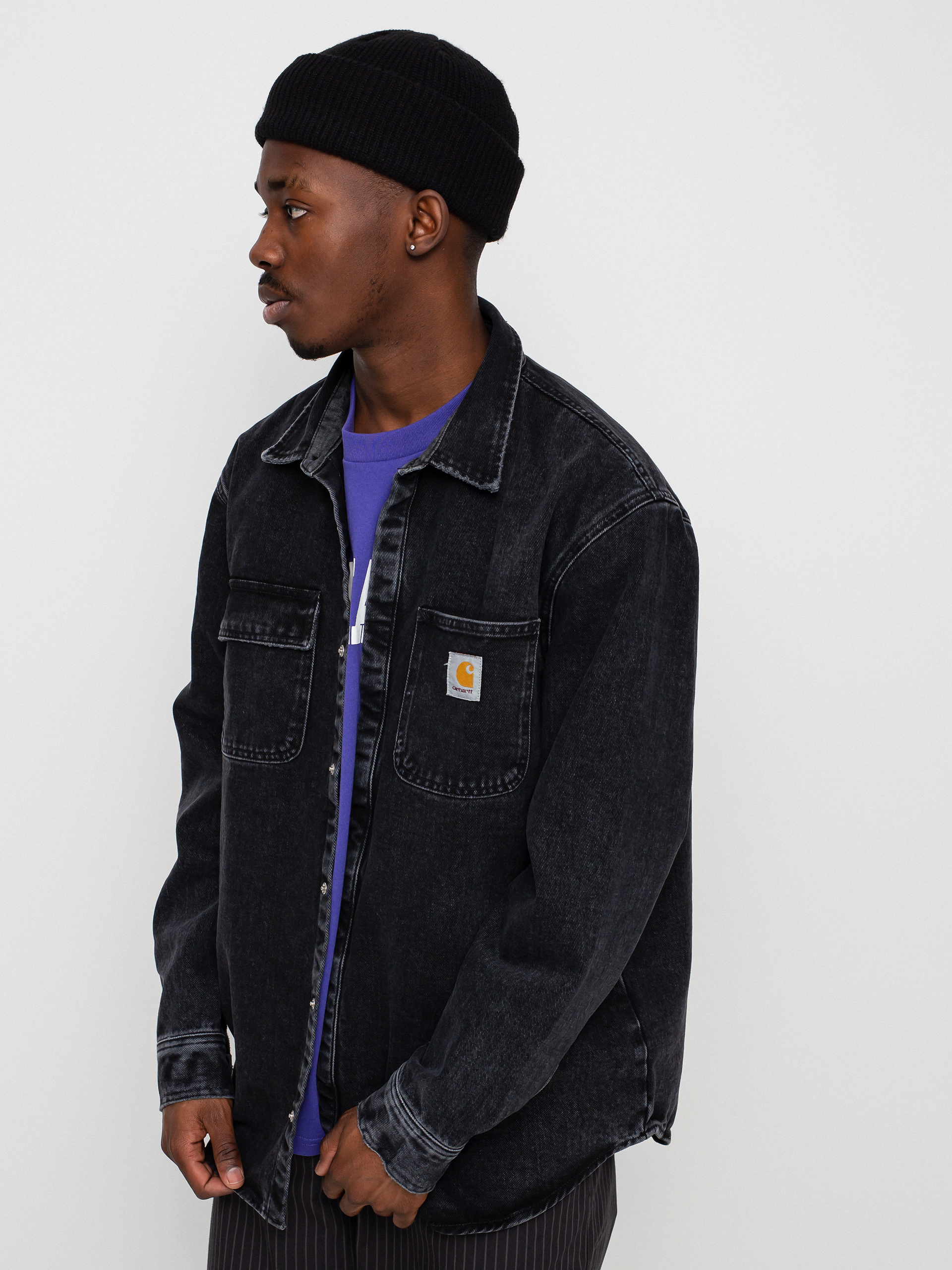 Koszula Carhartt WIP Salinac (black)