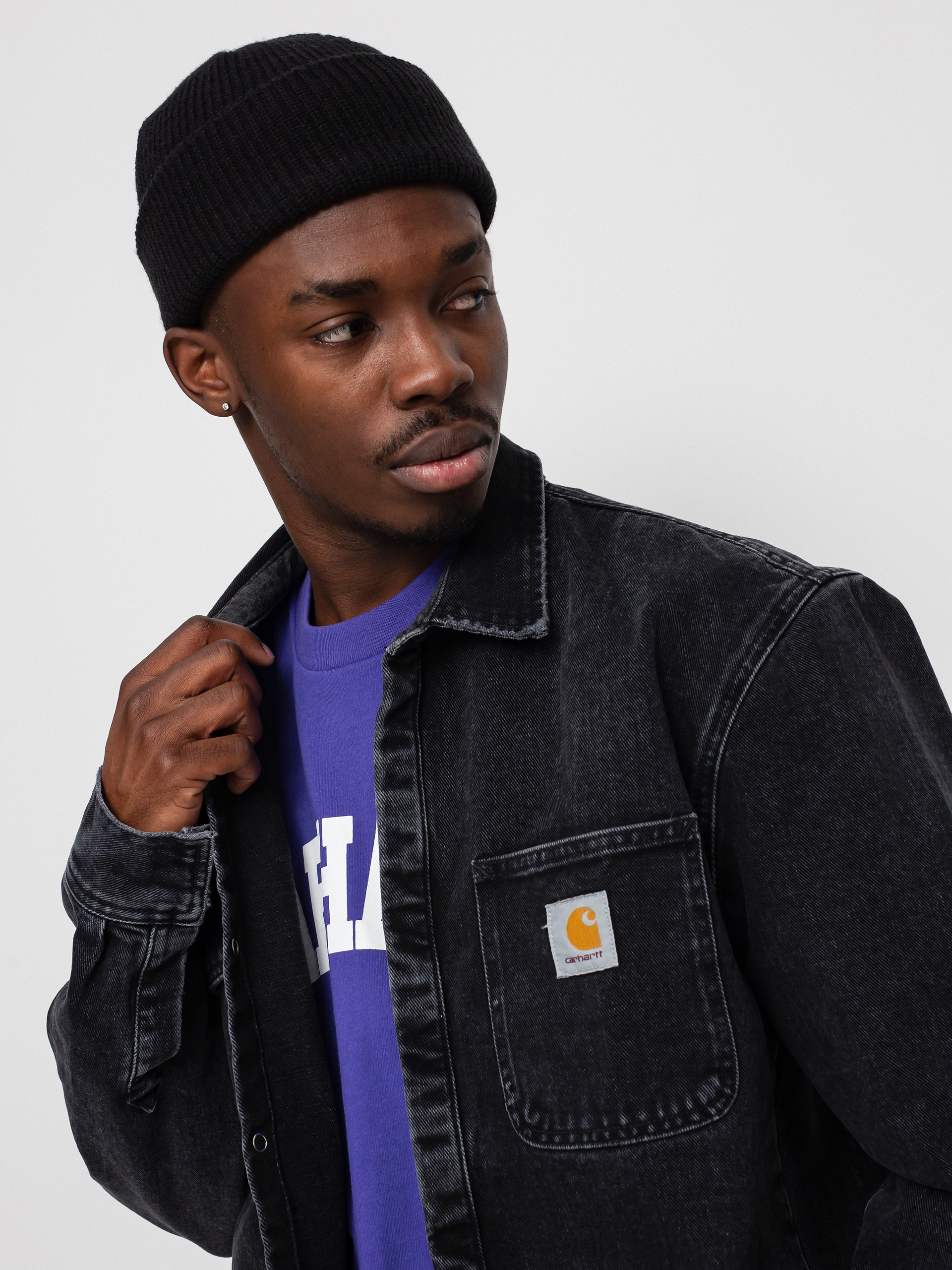 Koszula Carhartt WIP Salinac (black)