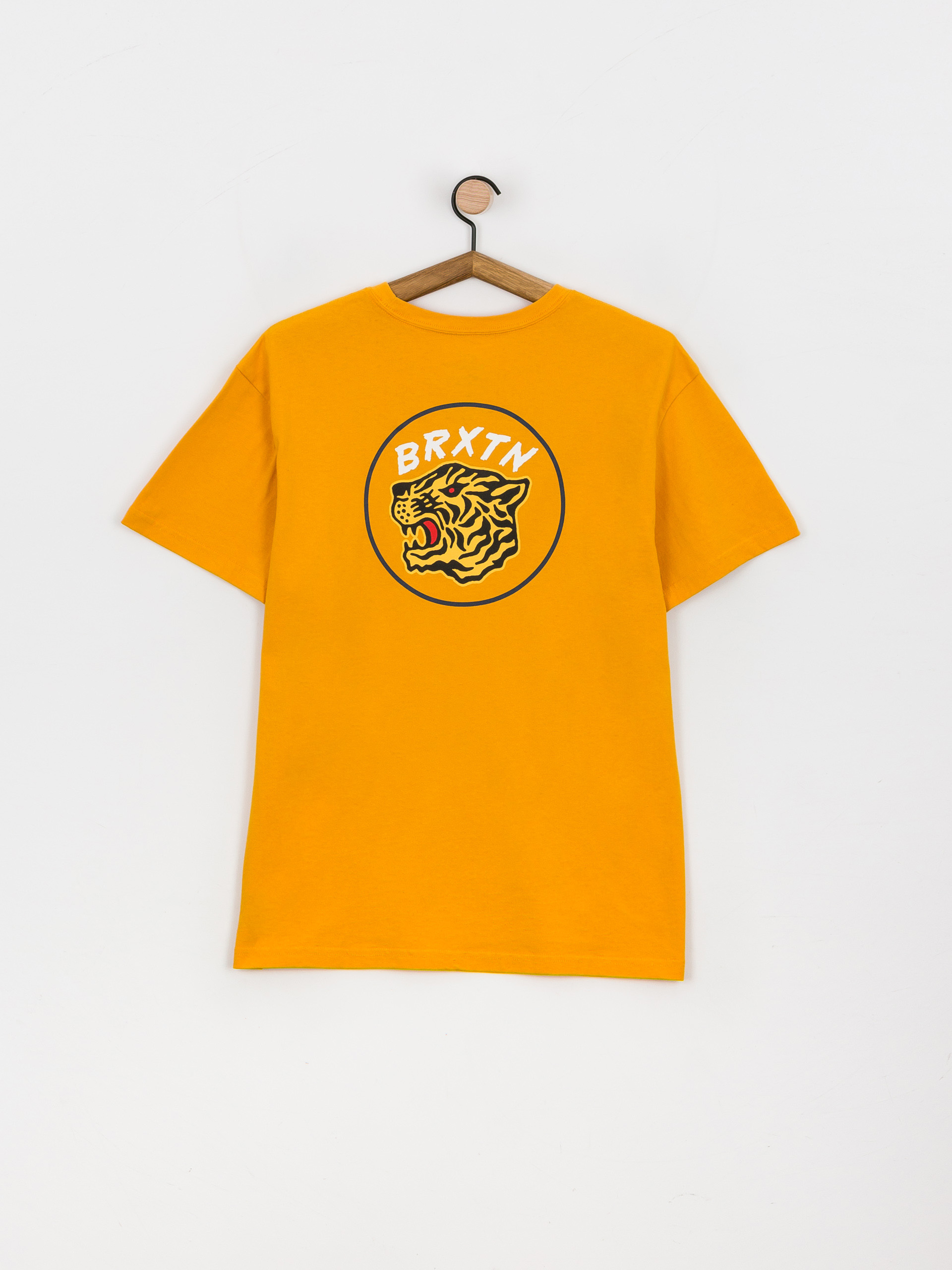 T-shirt Brixton Kit (golden glow worn wash)