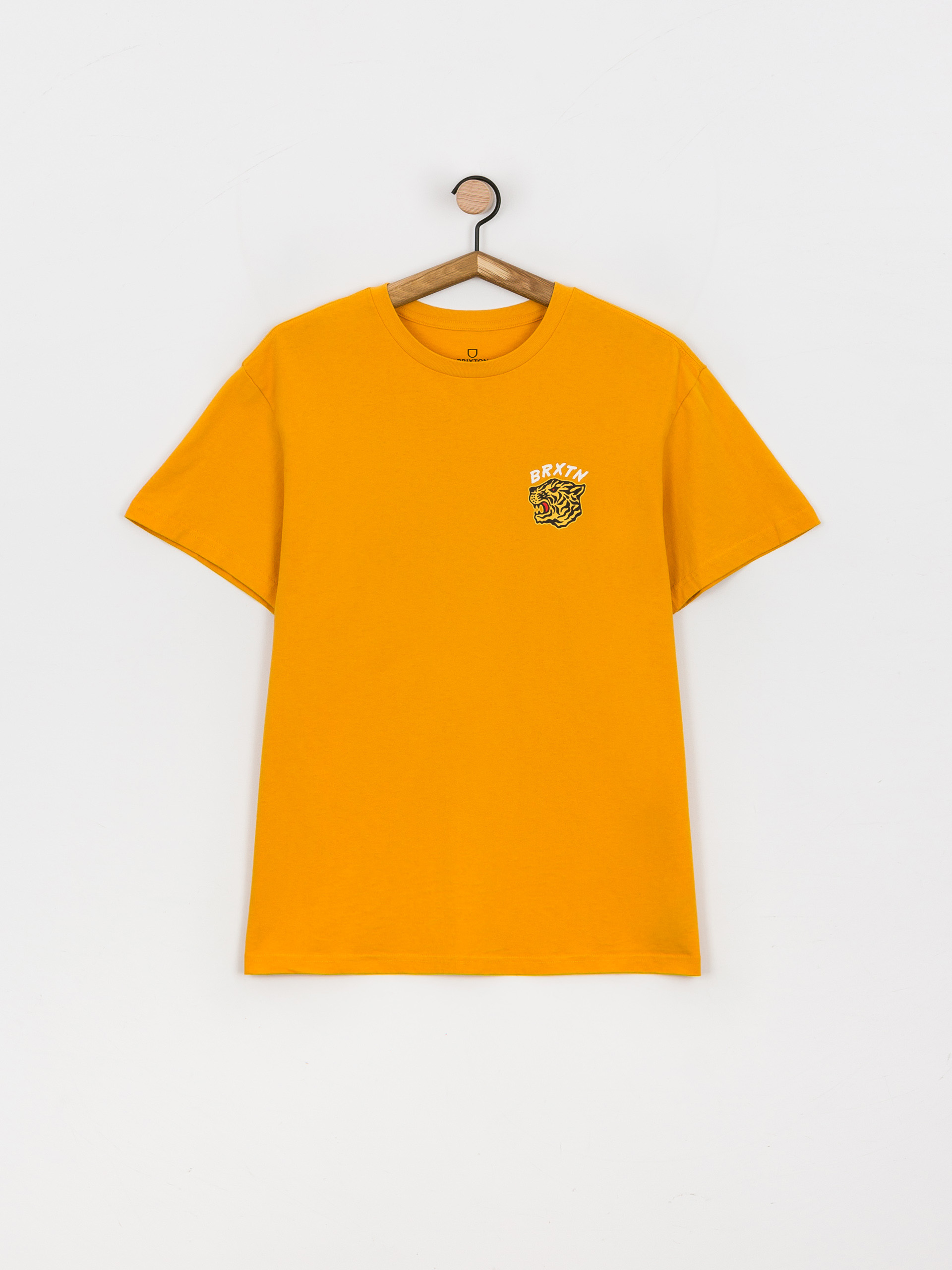 T-shirt Brixton Kit (golden glow worn wash)