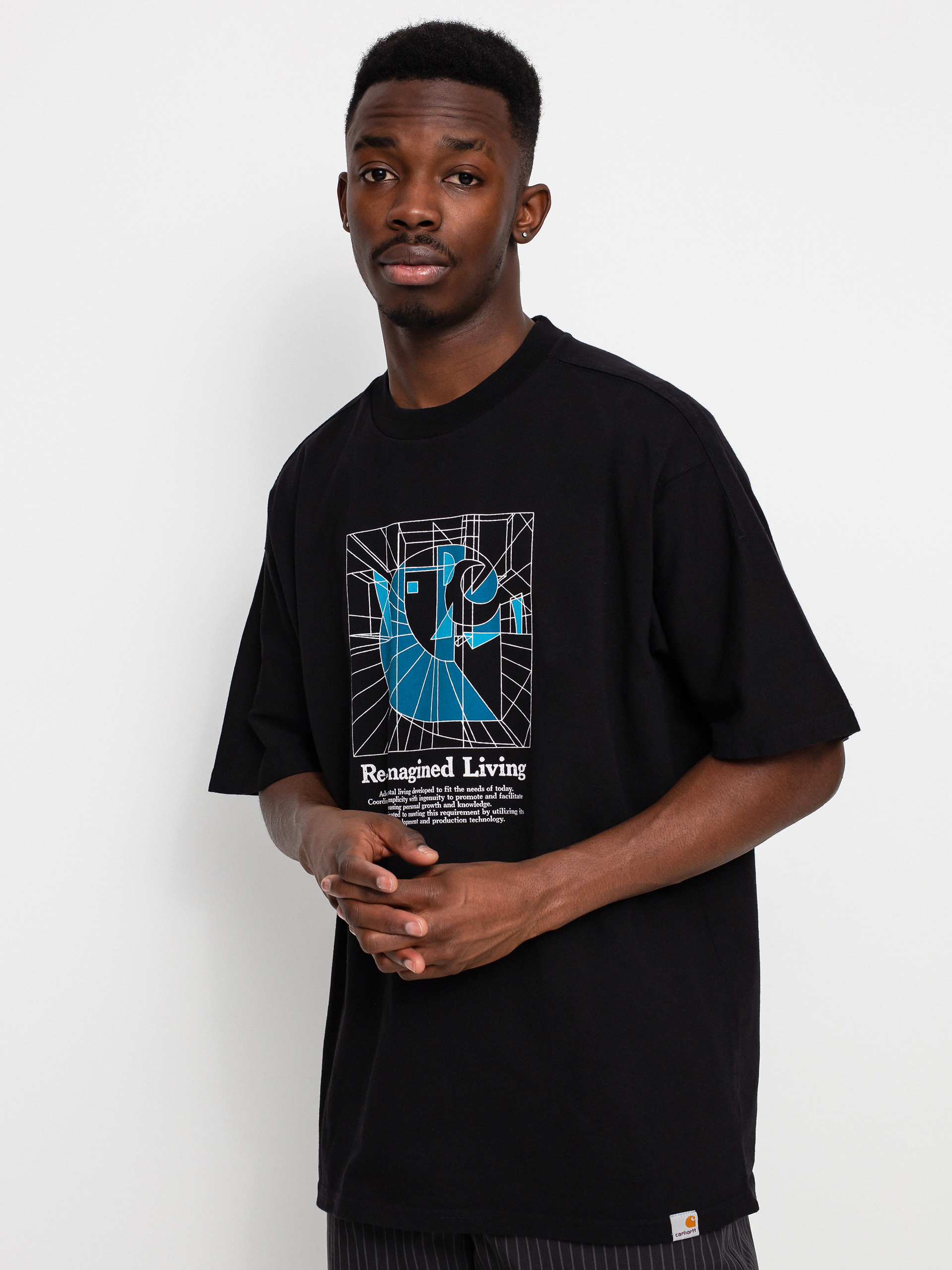 T-shirt Carhartt WIP Living (black)