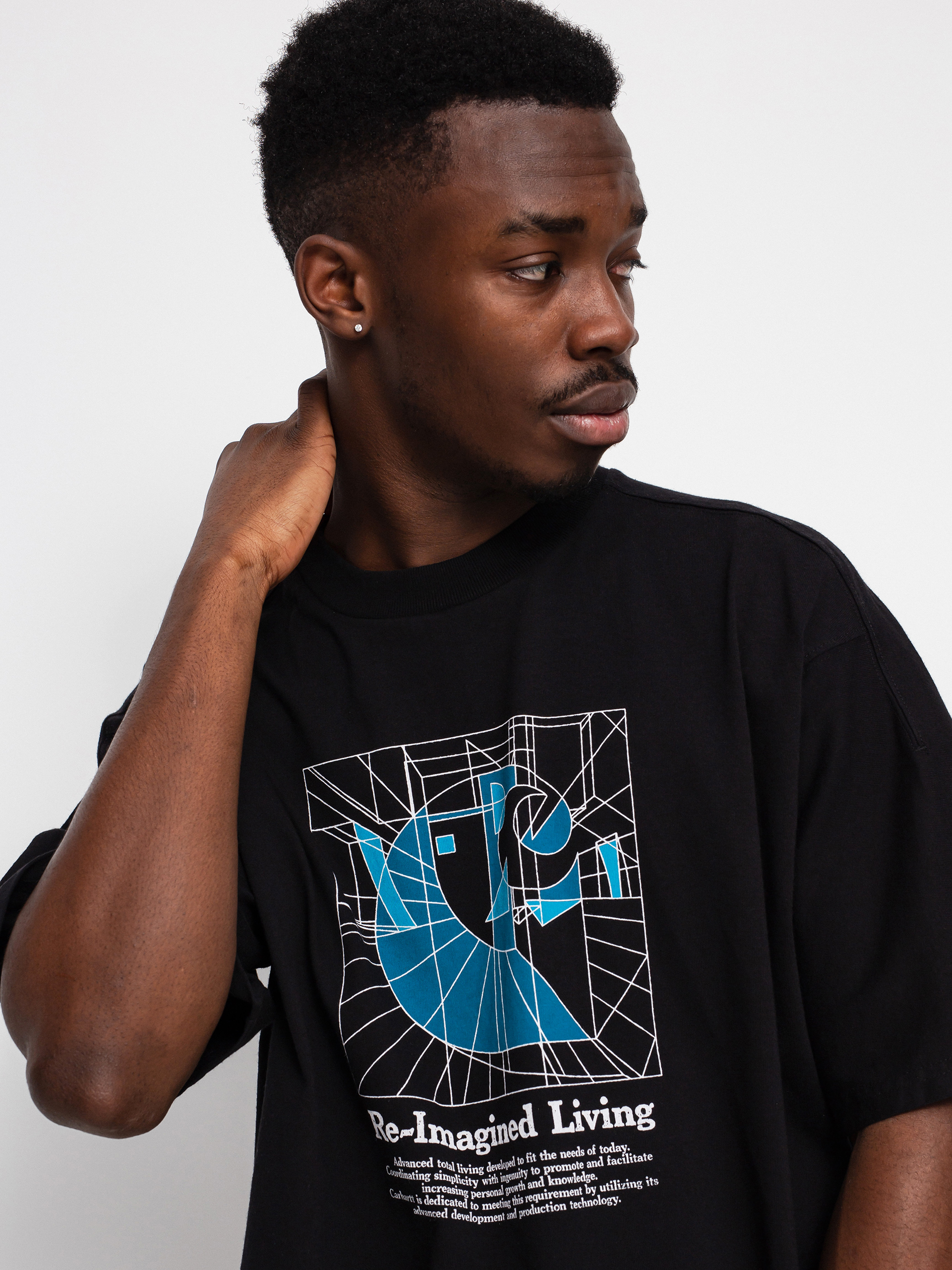 T-shirt Carhartt WIP Living (black)