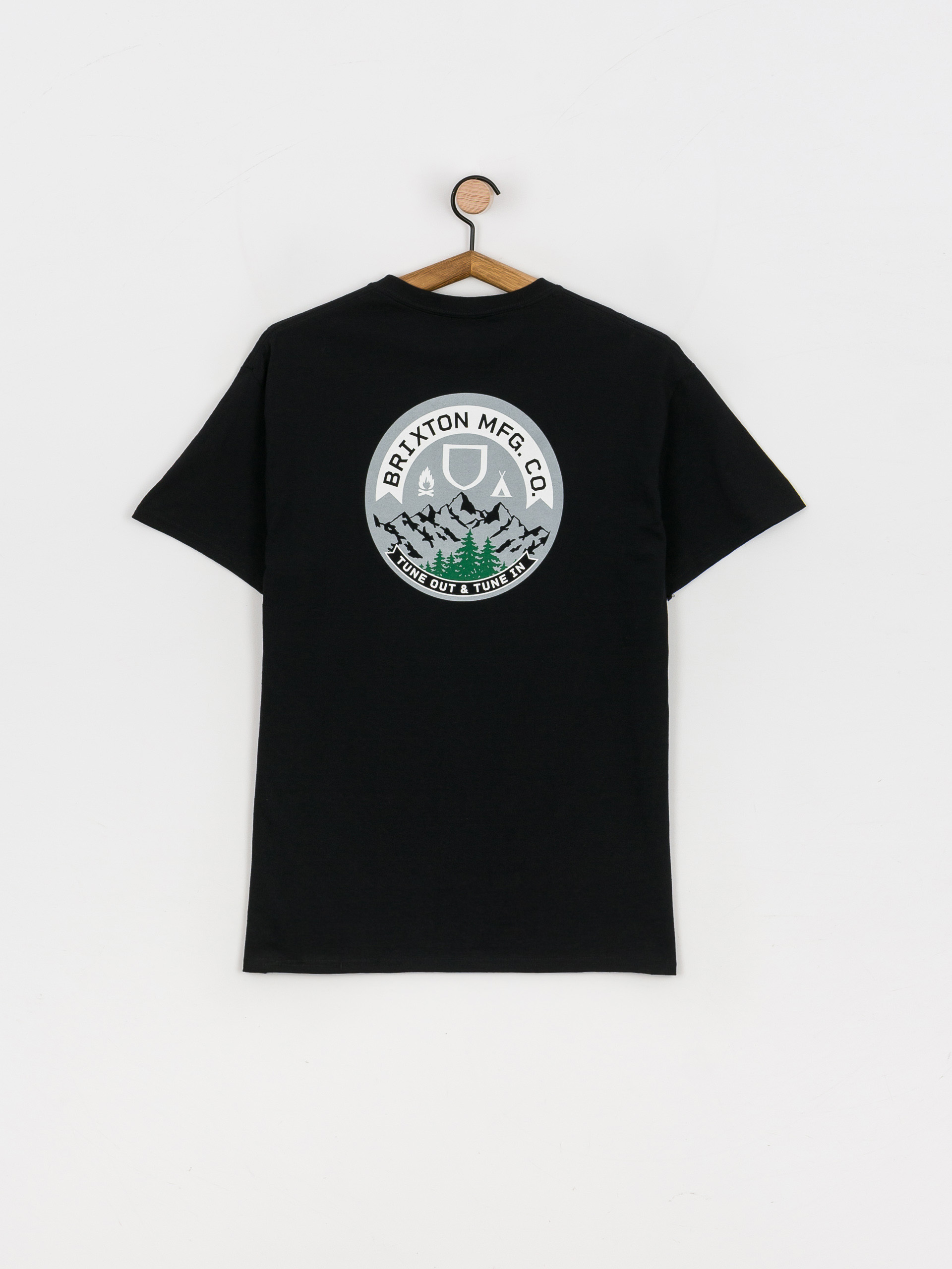 T-shirt Brixton Tune Out (black)